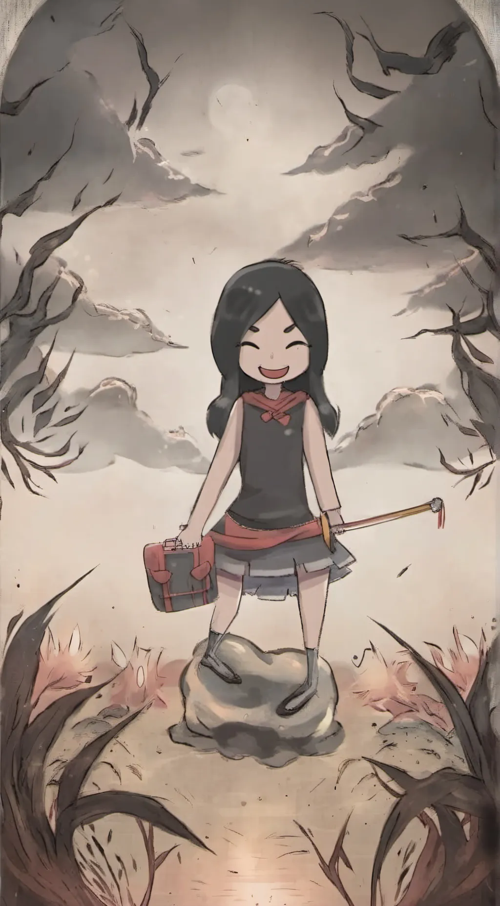 ai character: Powerpuff background