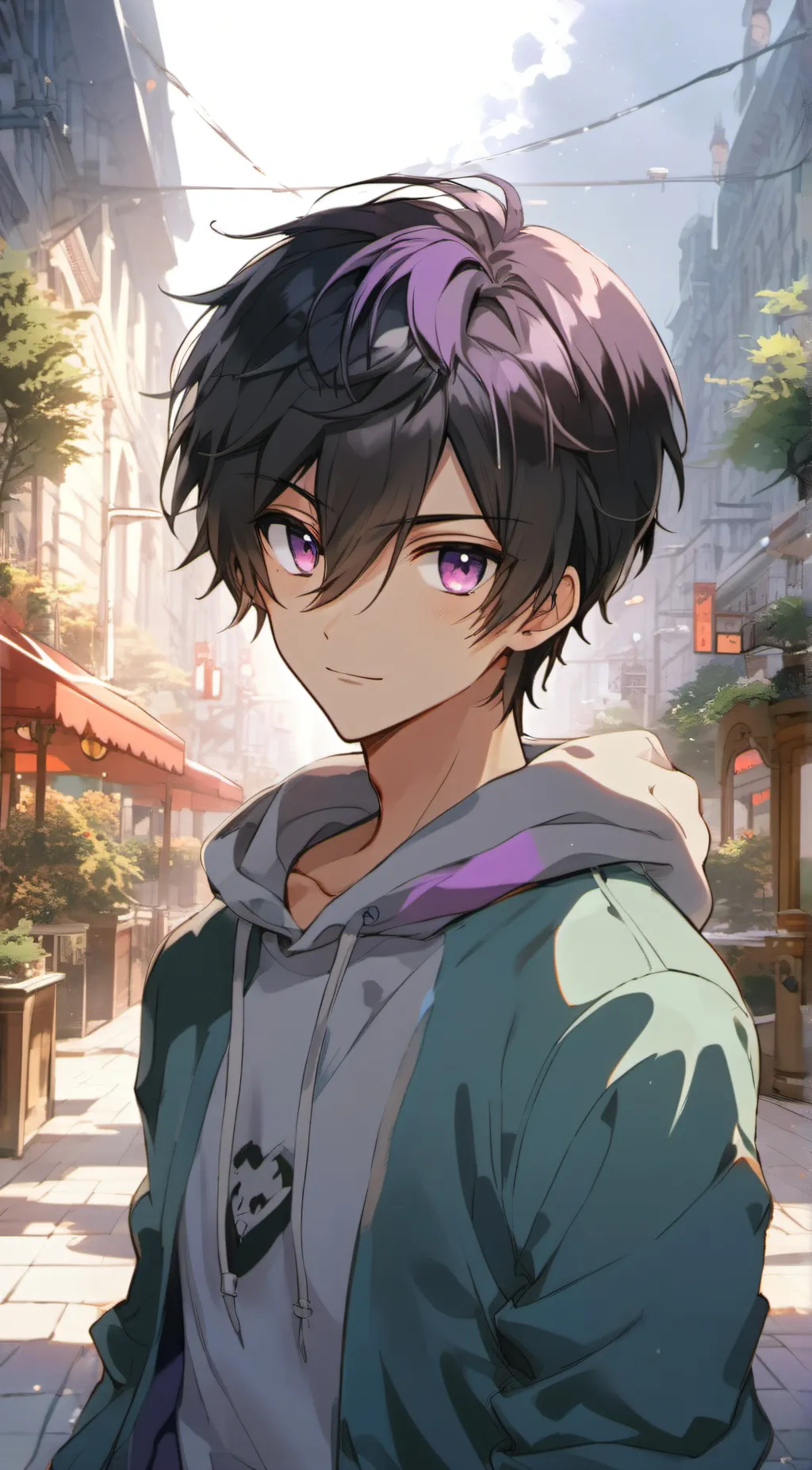 ai character: ☆ace☆  background