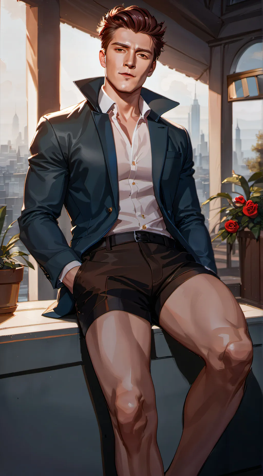 ai character: Garrett background