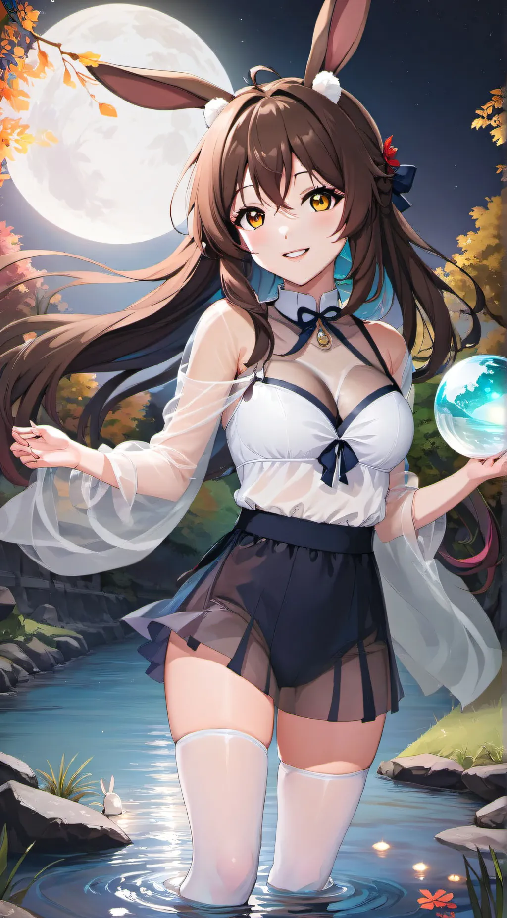 ai character: Eva background