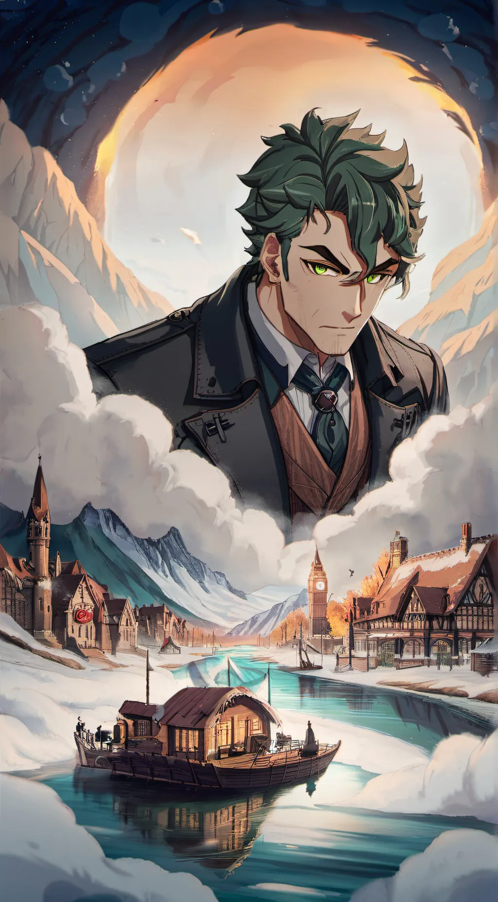 ai character: Arthur  background