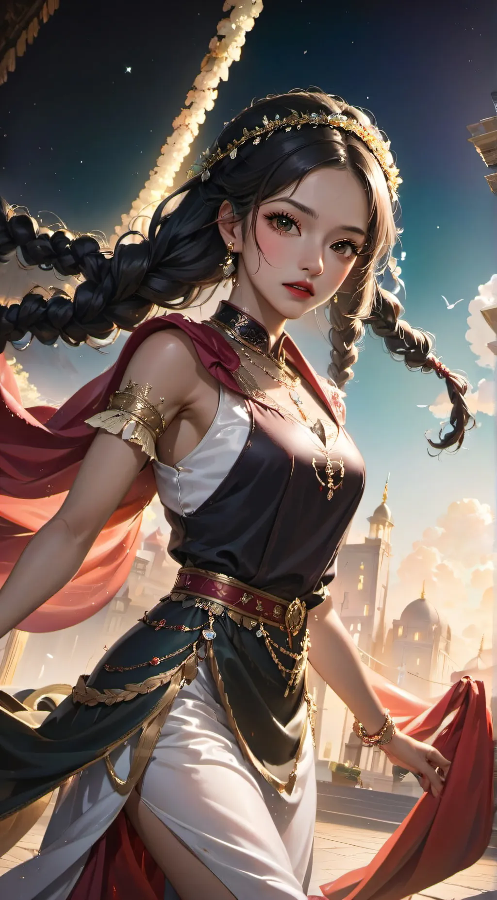 ai character: Raven background