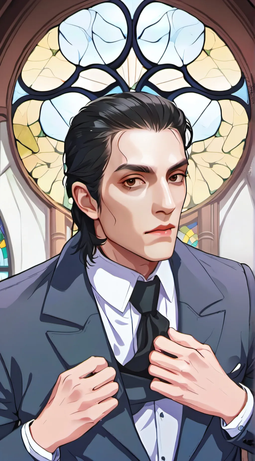 ai character: William Prideful background