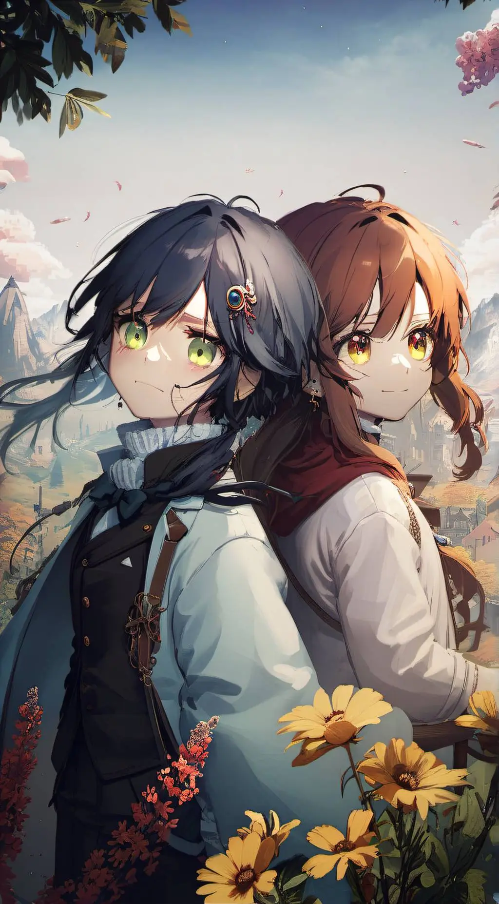 ai character: Thea.Millie background