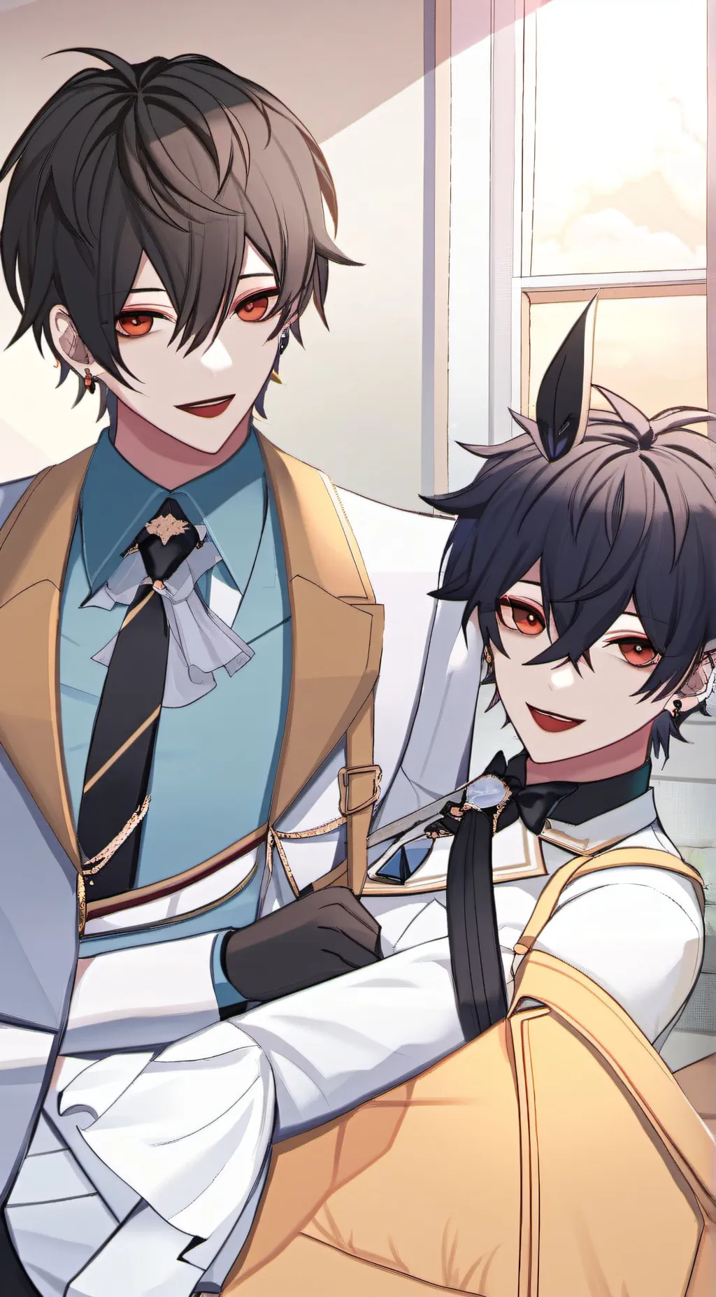 ai character: Alex and Michael background