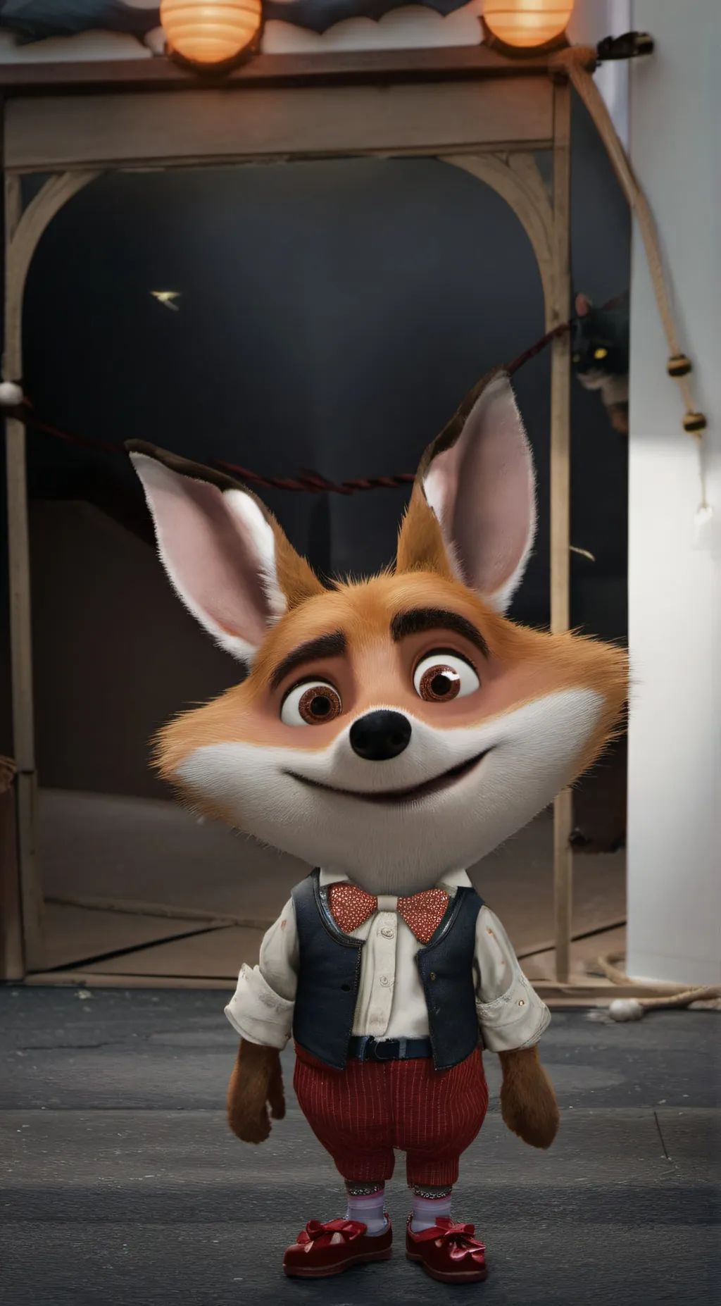 ai character: digital circus  background