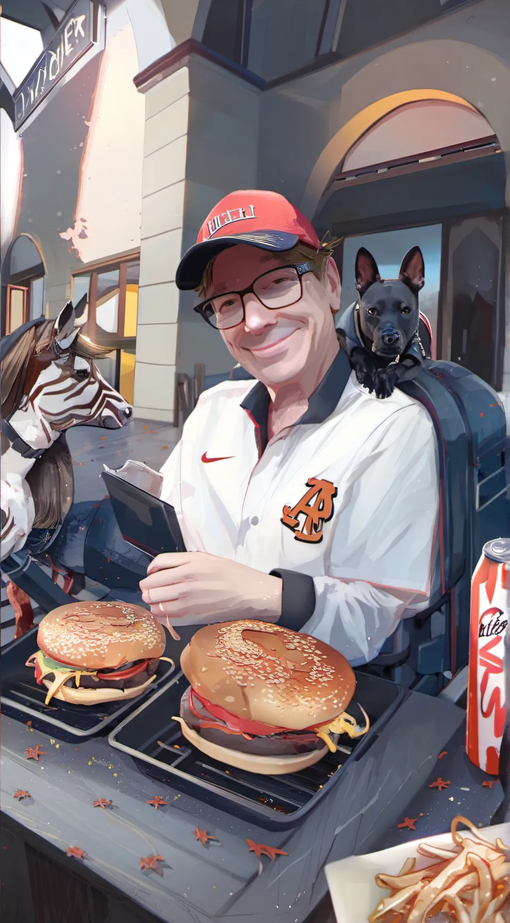 ai character: Alexander Campbell background