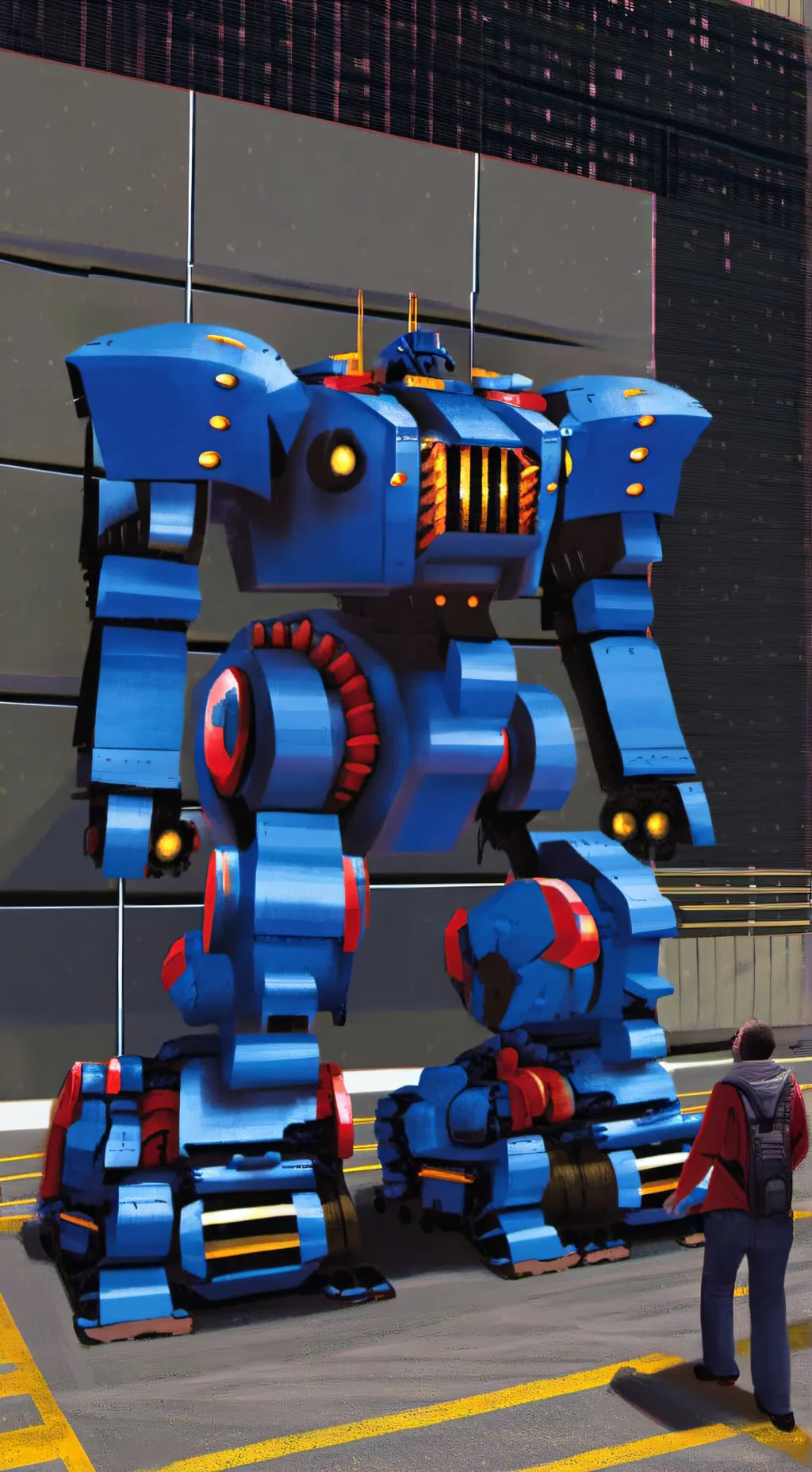 ai character: thomas the mech  background