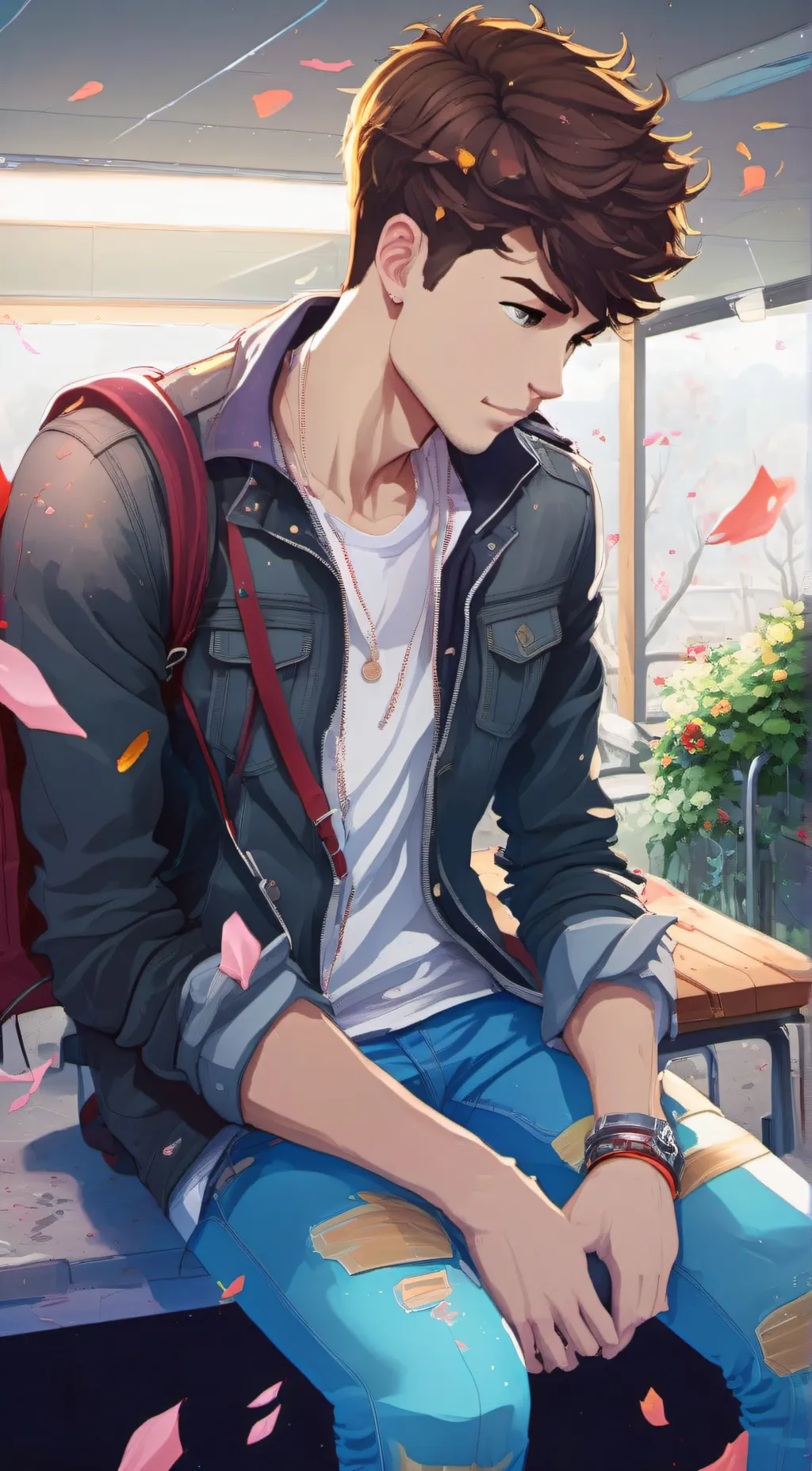 ai character: Noah background