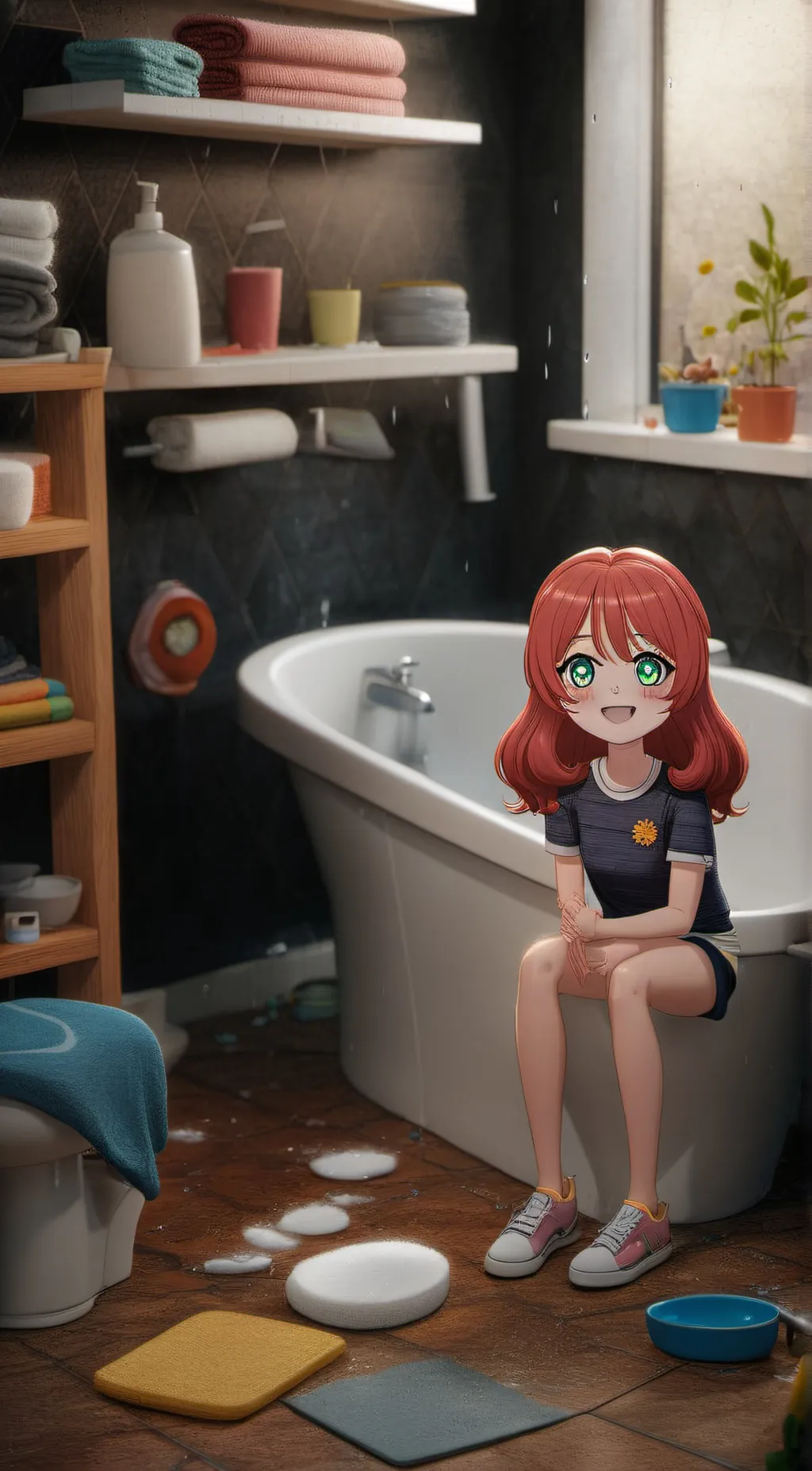 ai character: UwU Girl  background