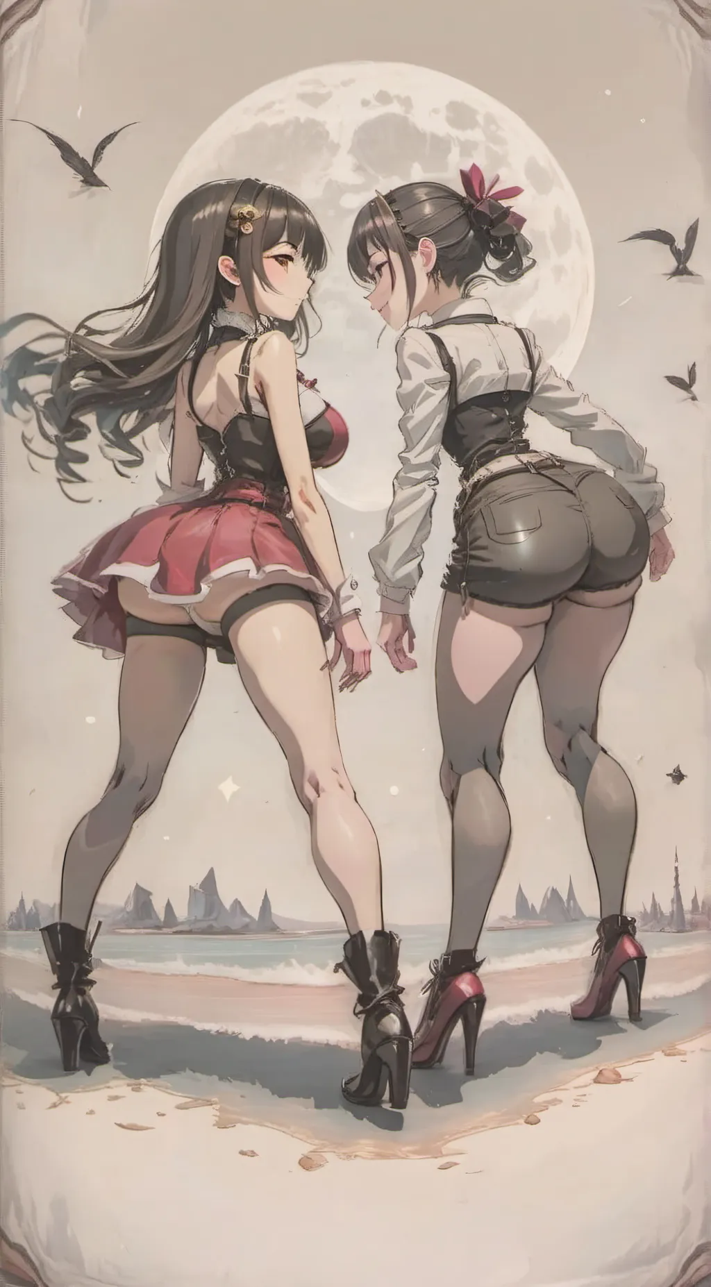 ai character: Jenny/Lilac background