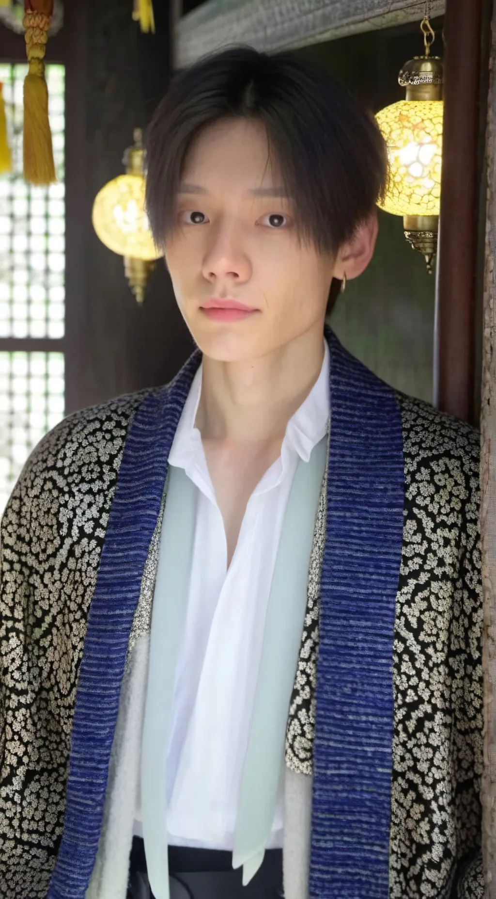 ai character: yeonjun choi background