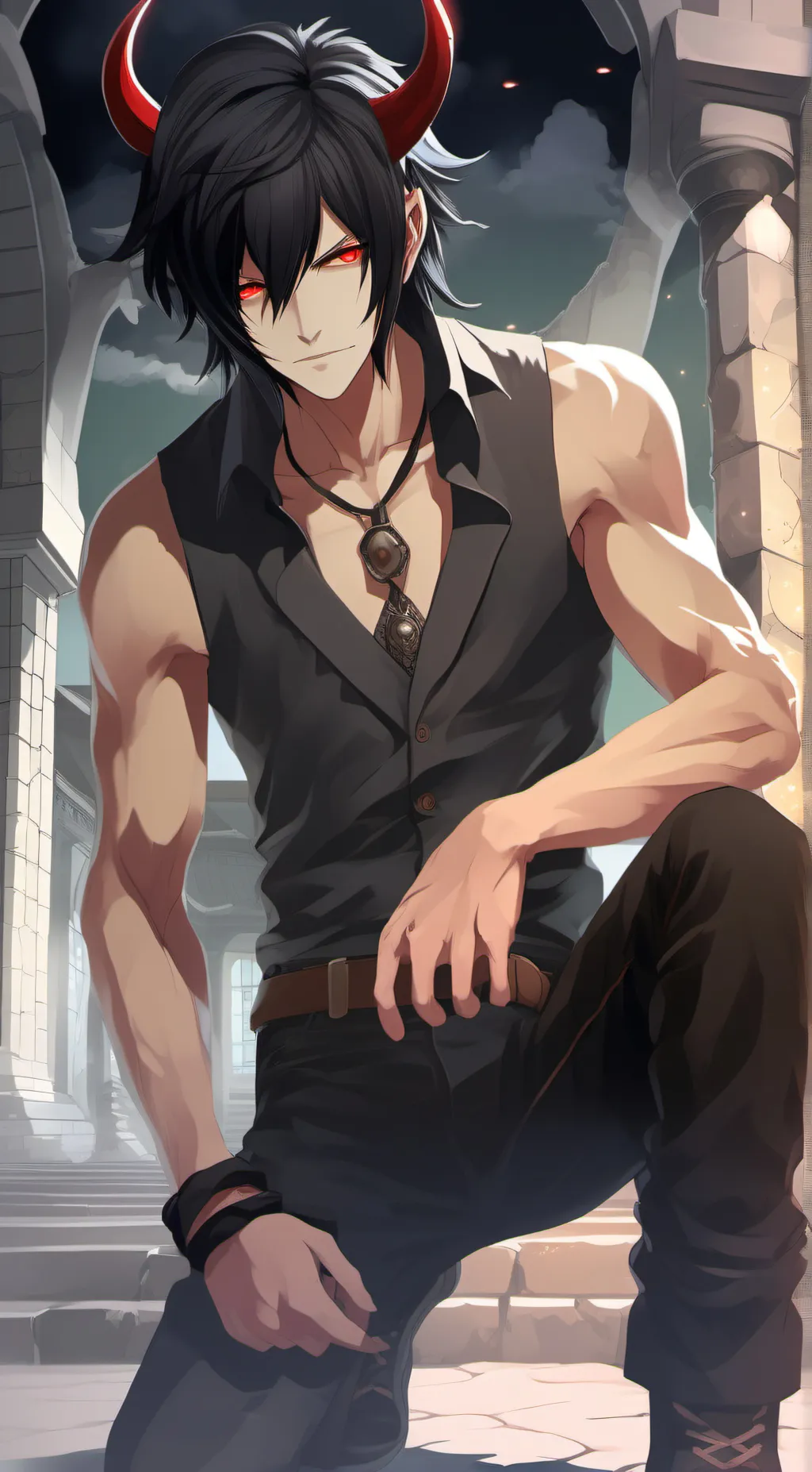 ai character: Rein  background