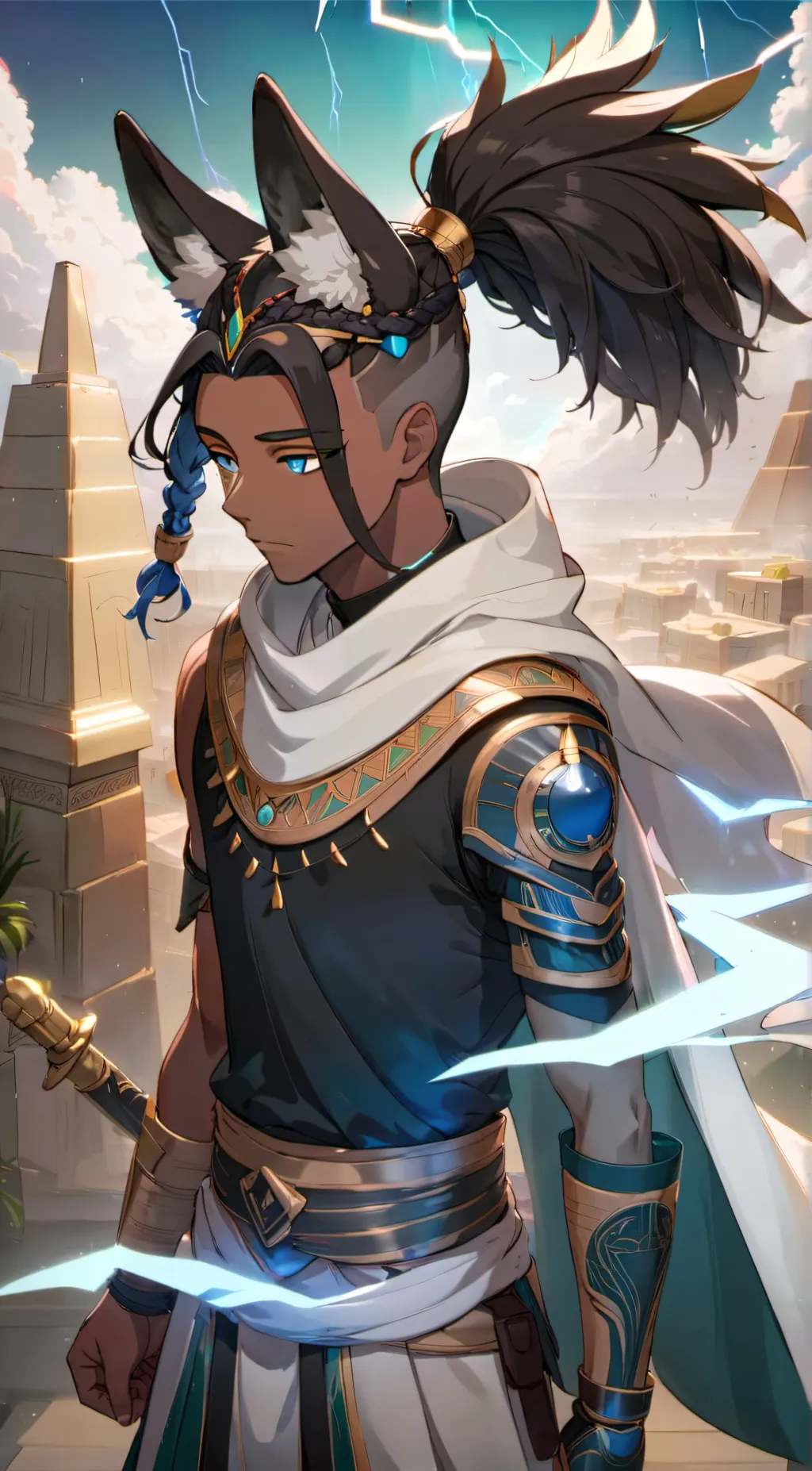 ai character: kai background