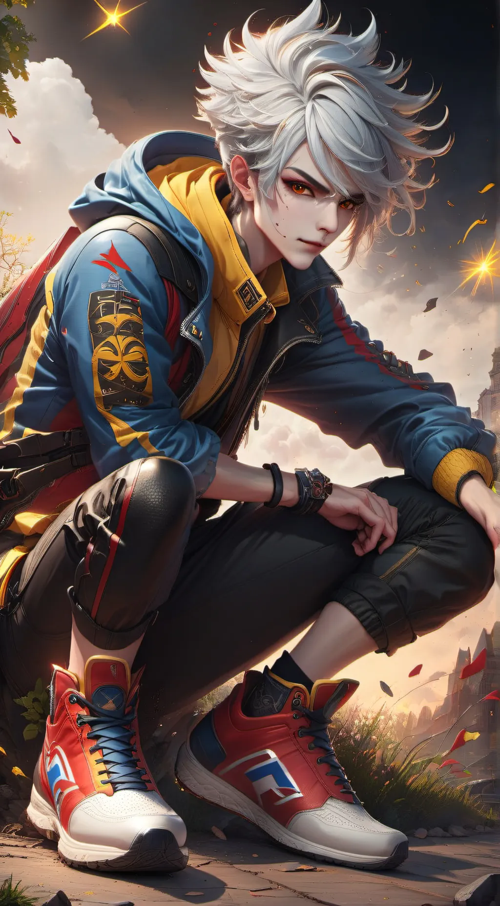 ai character: soinic background