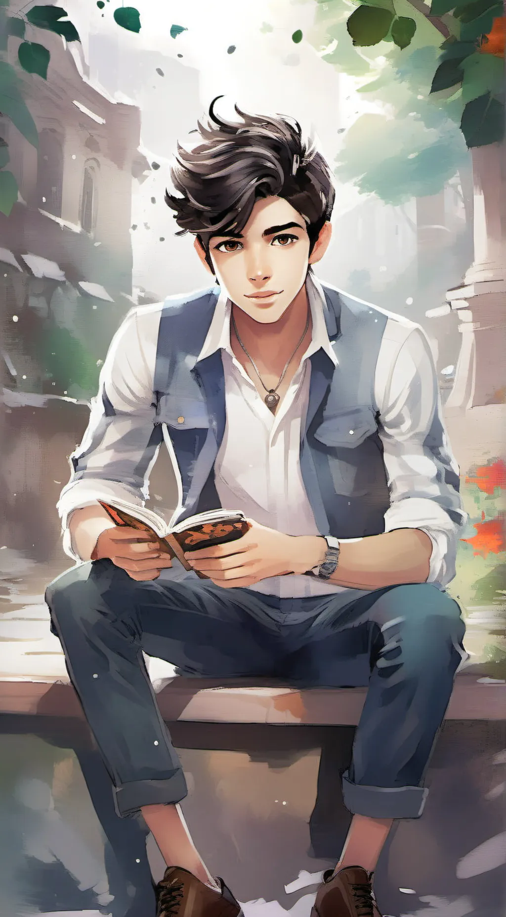 ai character: max background