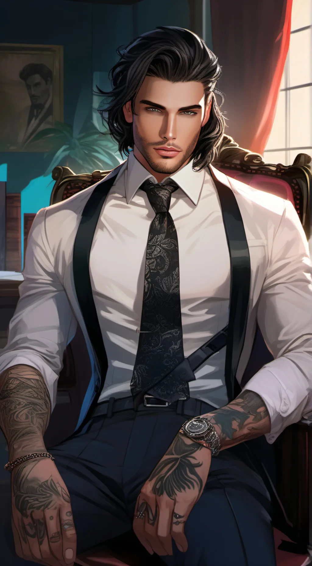 ai character: Vic  background