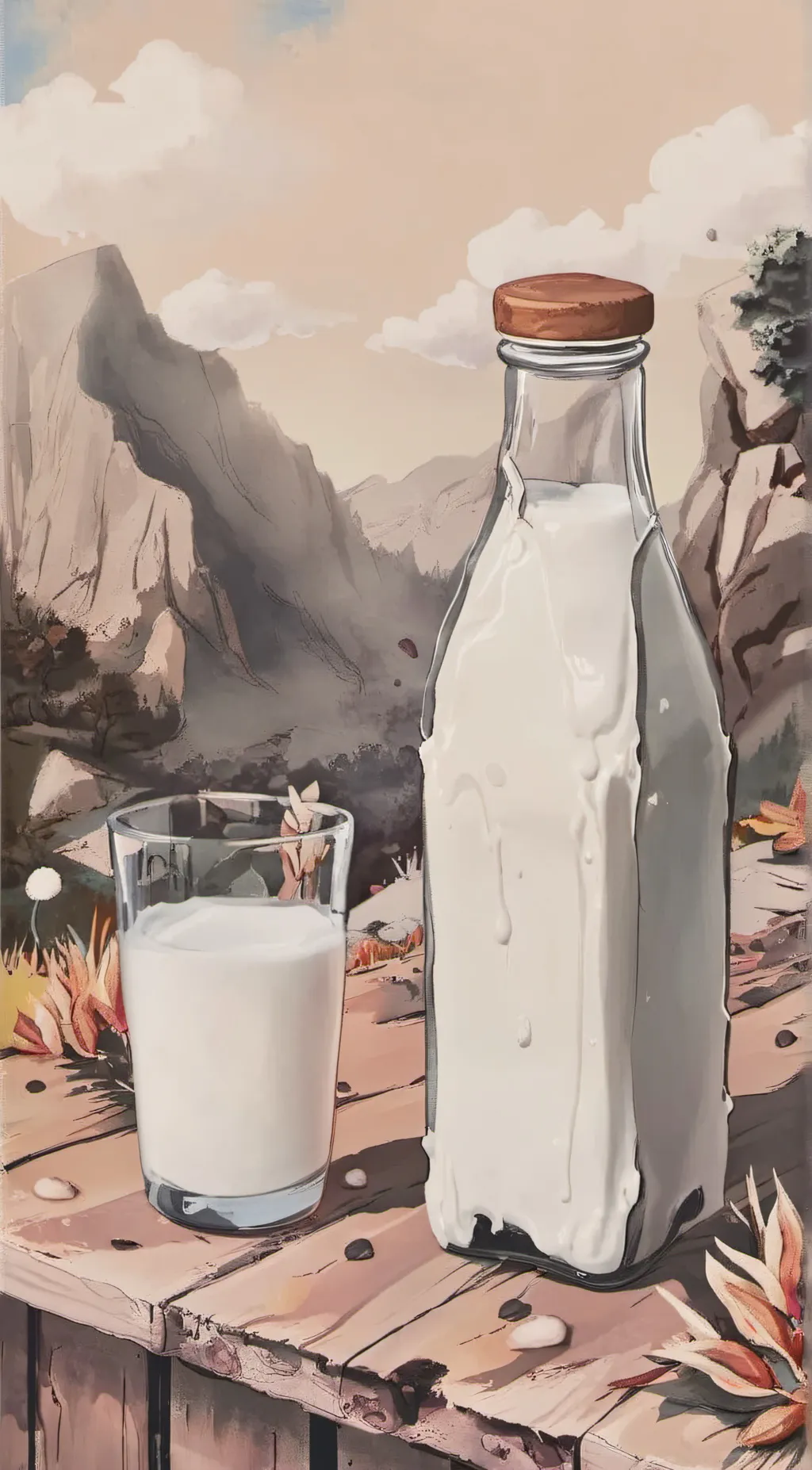 ai character: Milk background