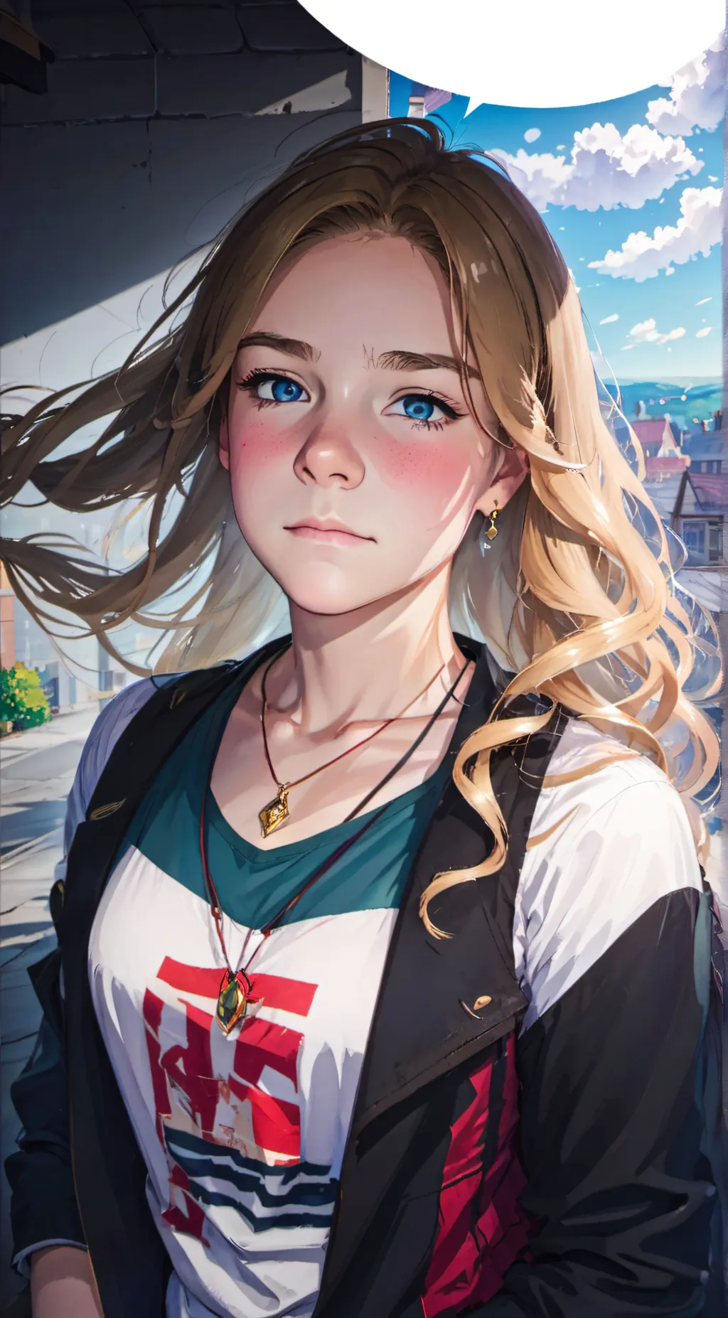 ai character: Miley background