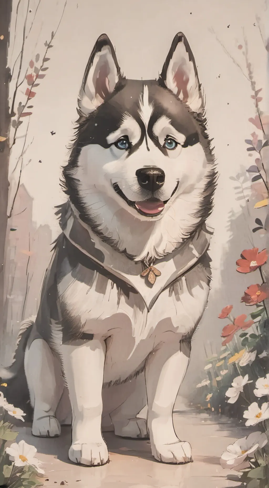 ai character: Ruby background