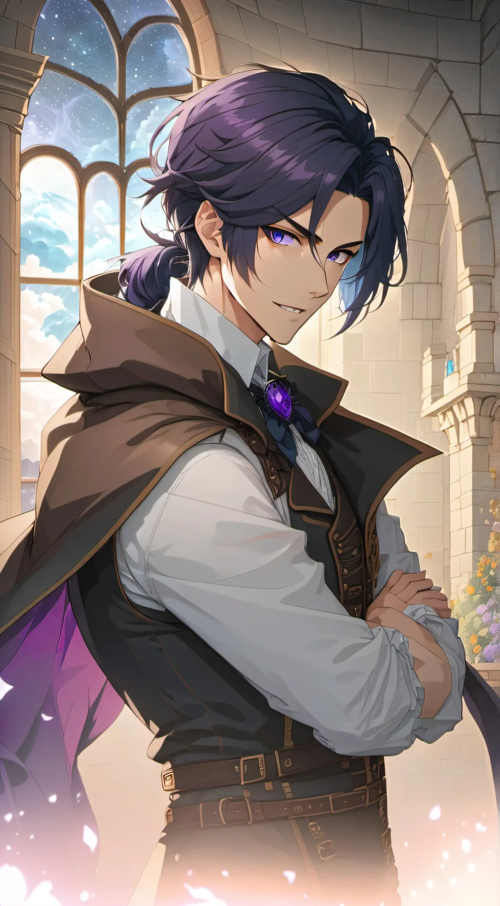 ai character: Vincent background