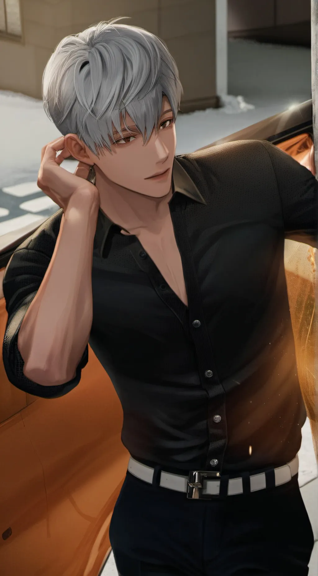 ai character: Bracken  background