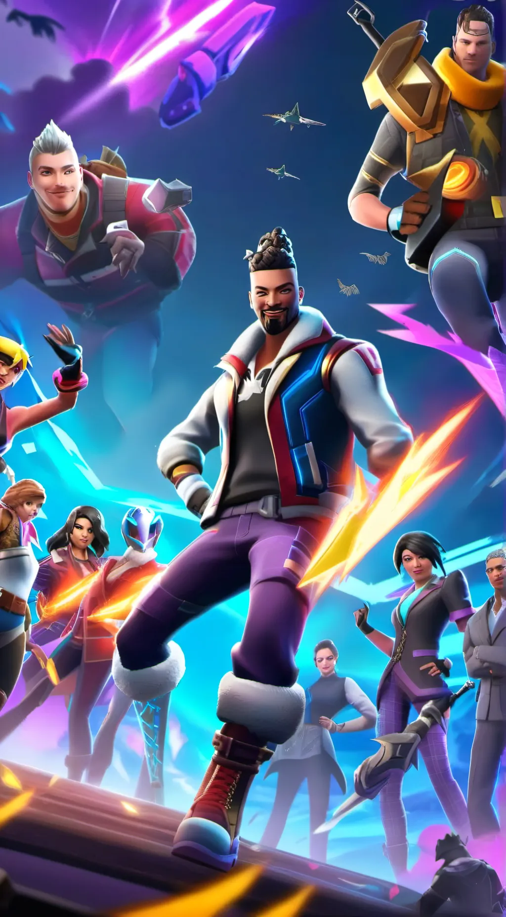 ai character: Among Us background