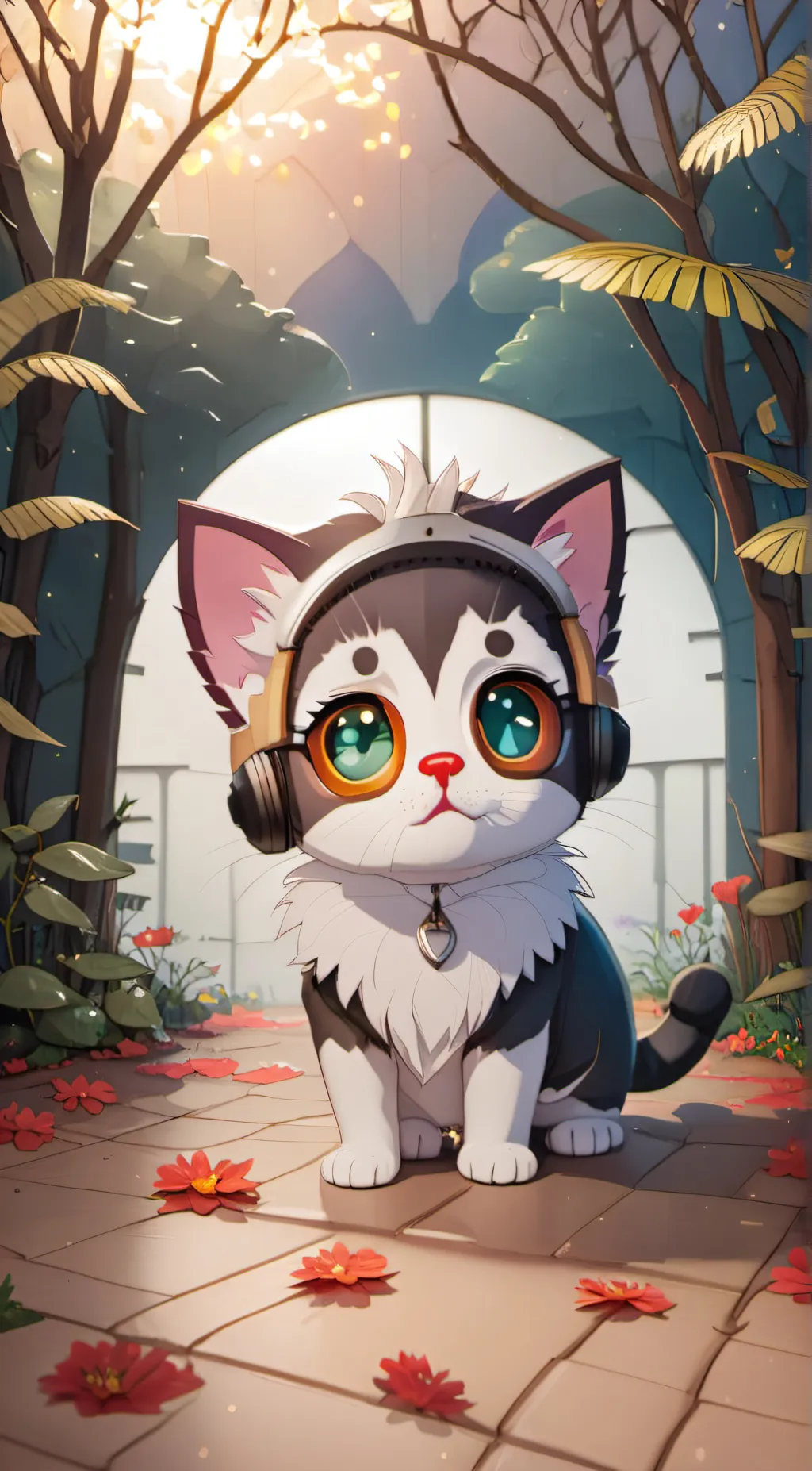 ai character: Whichy background