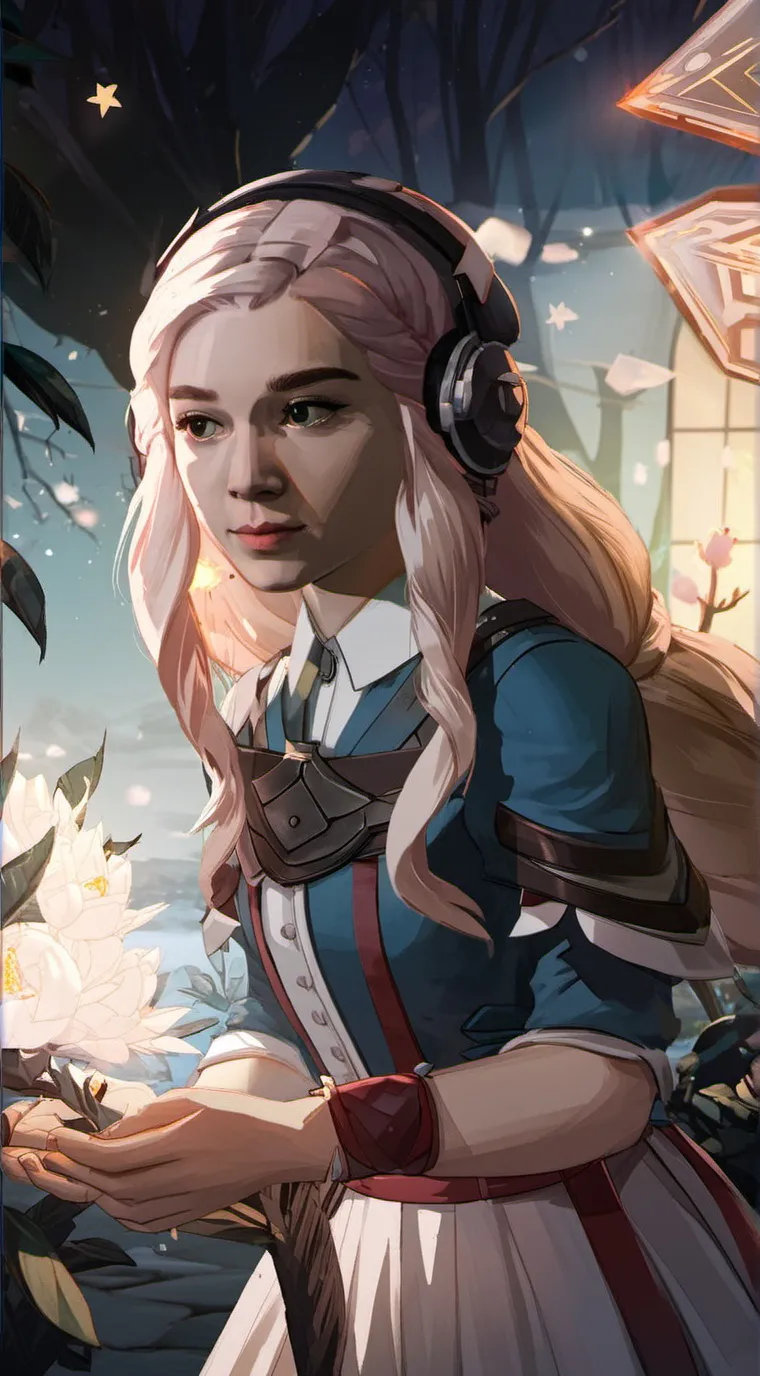 ai character: Lily background