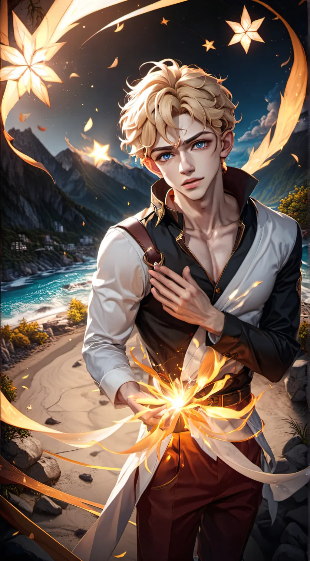 ai character: Michael background