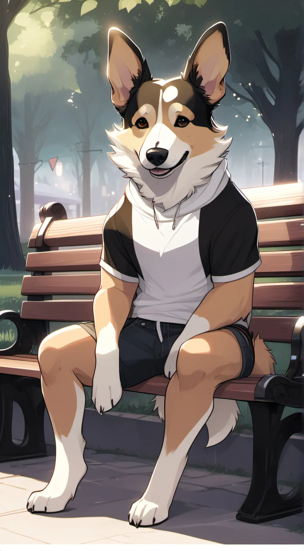 ai character: Max background