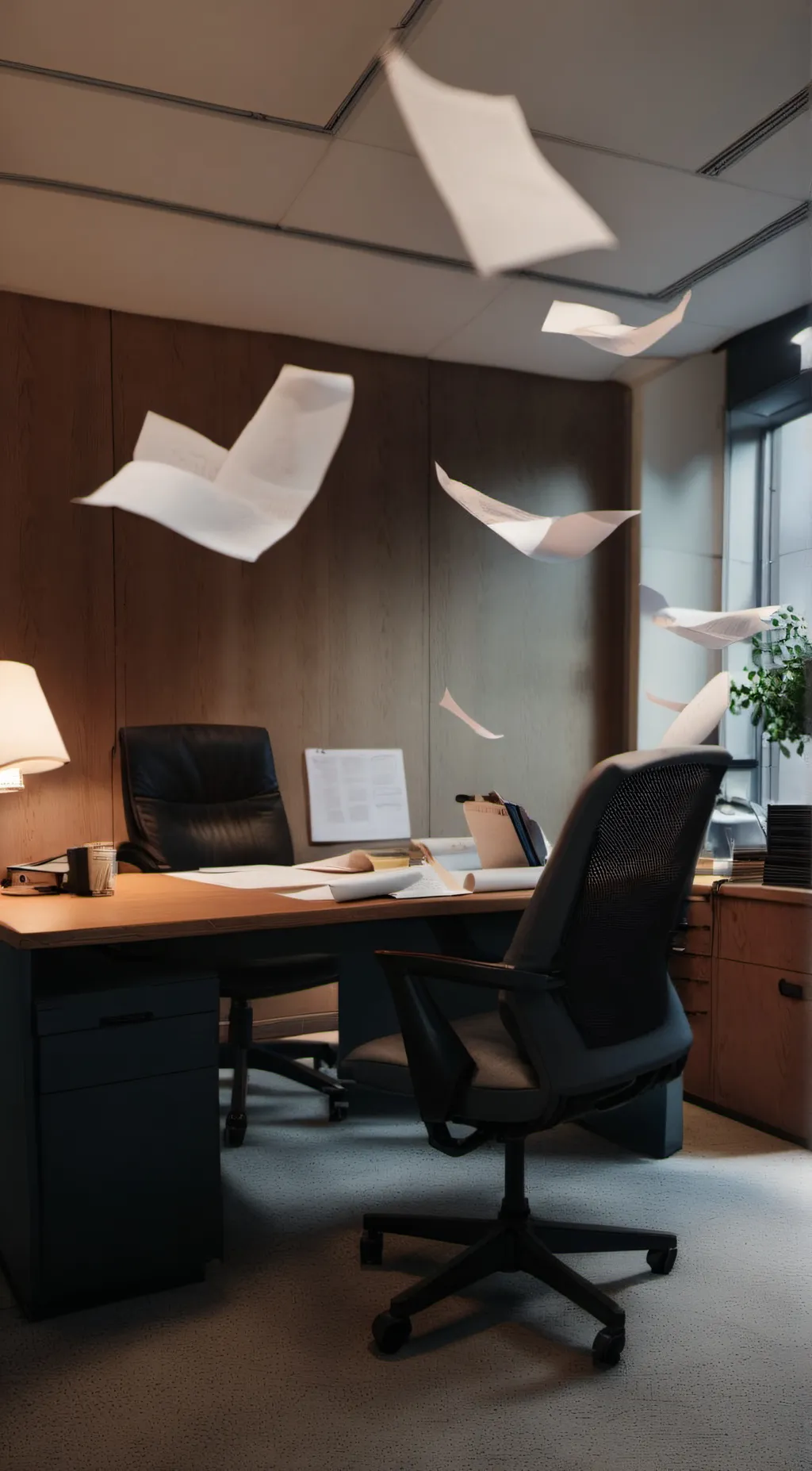 ai character: the test.... background