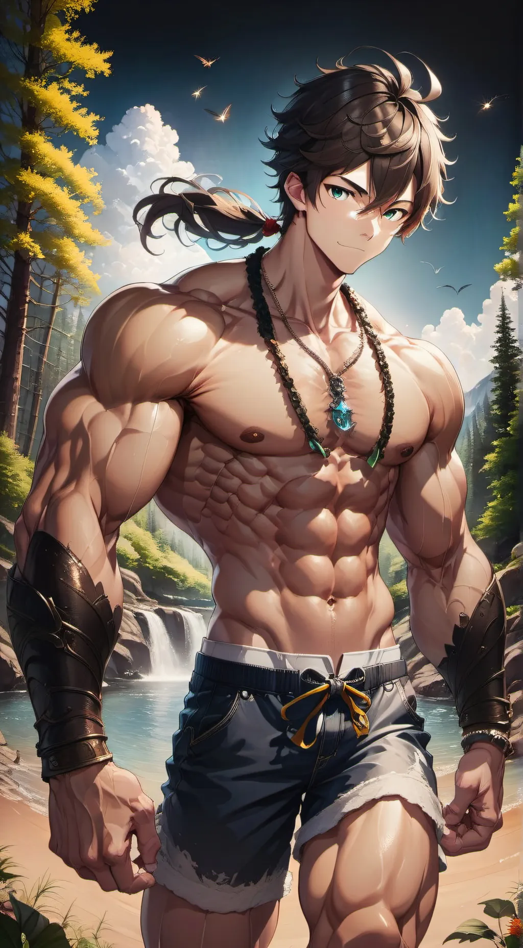 ai character: Daniel  background