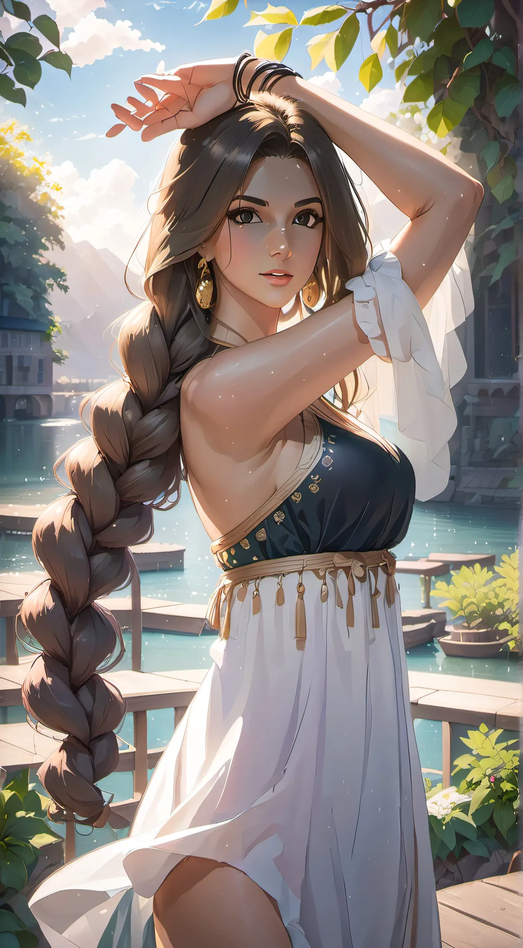 ai character: Alana background