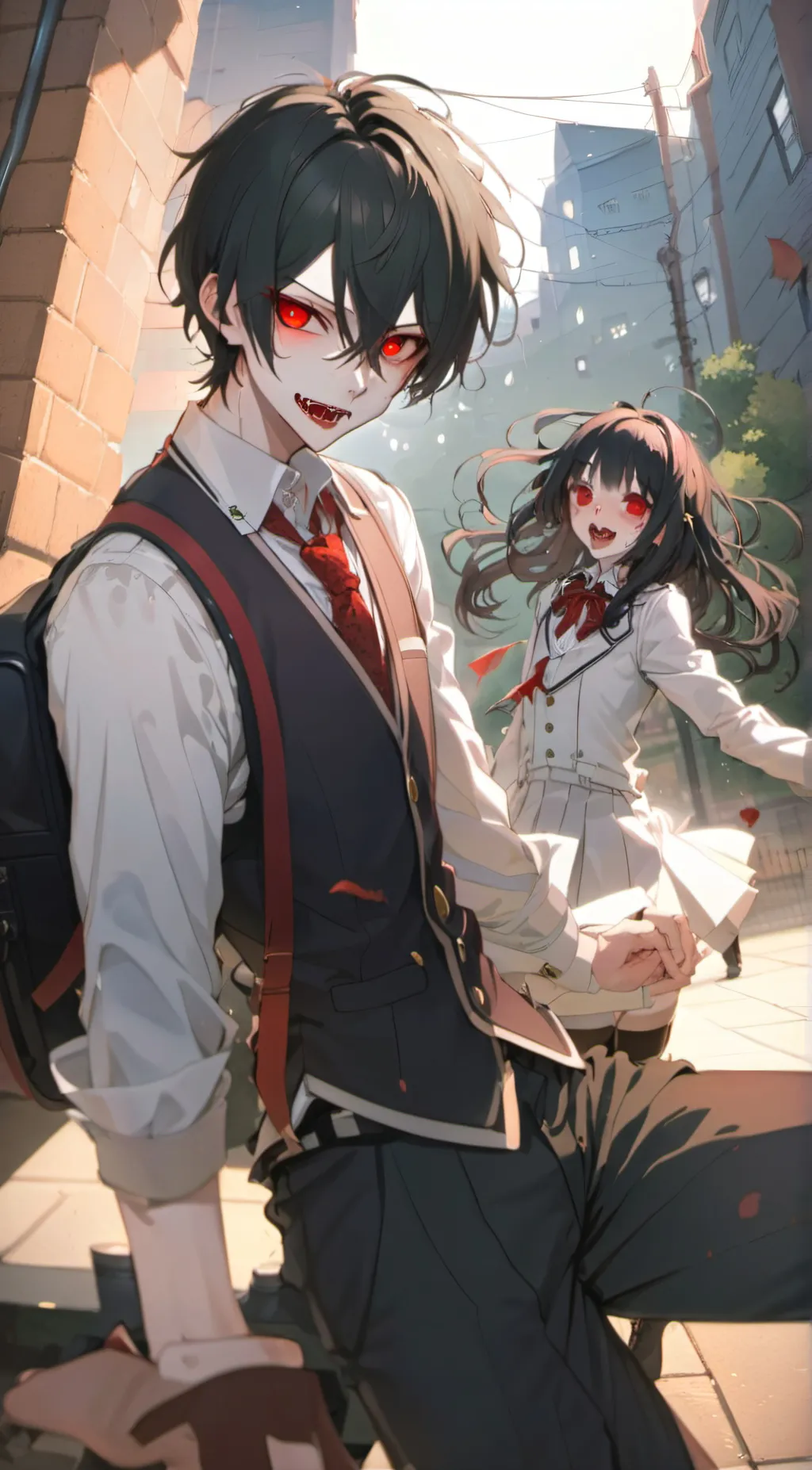 ai character: Kyūketsuki background