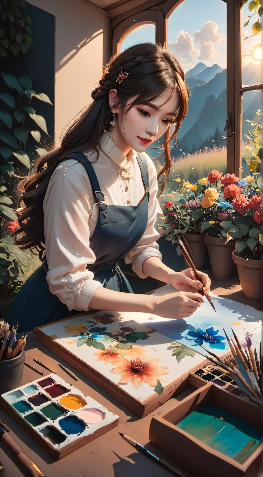 ai character: Isabella Rivera background