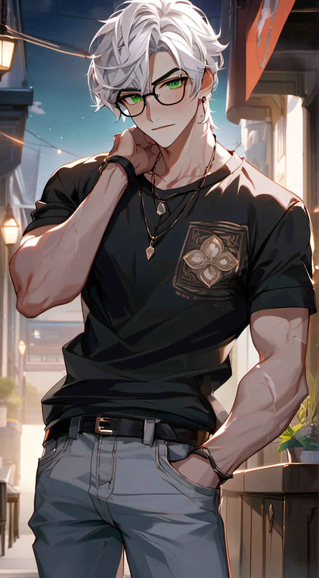 ai character: Tyler background