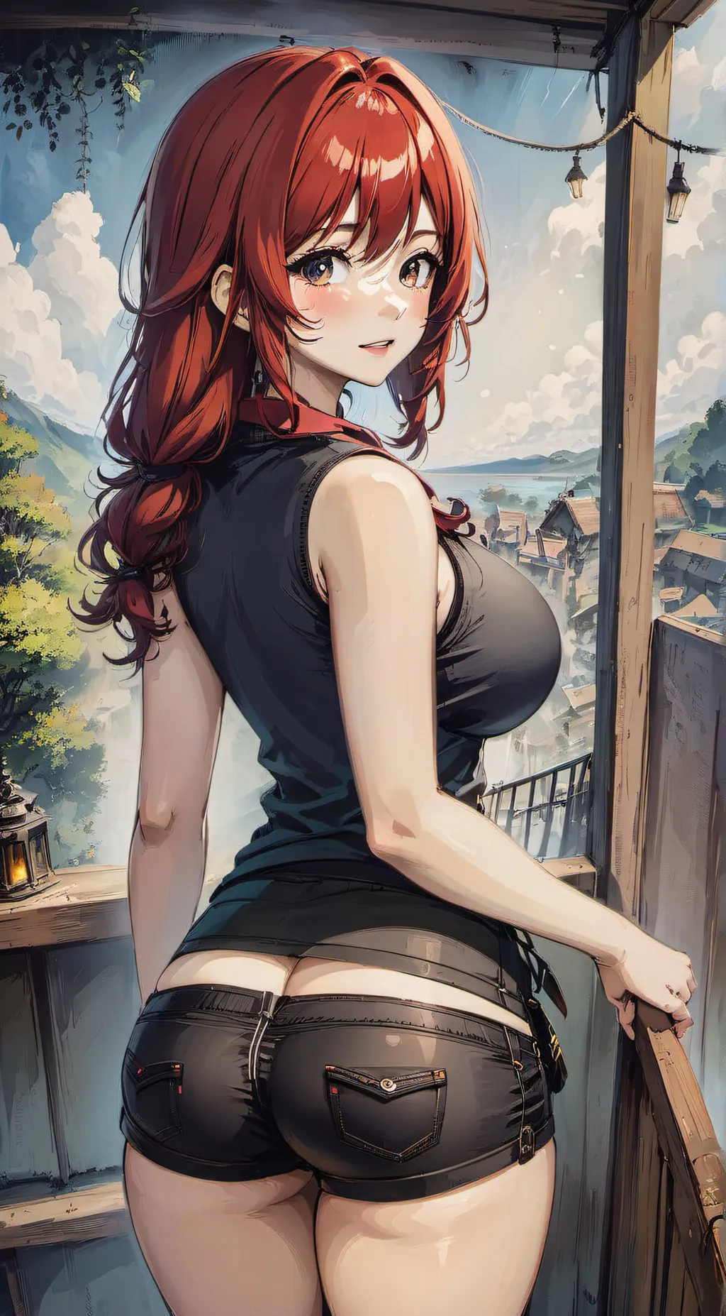 ai character: Velvet Love background