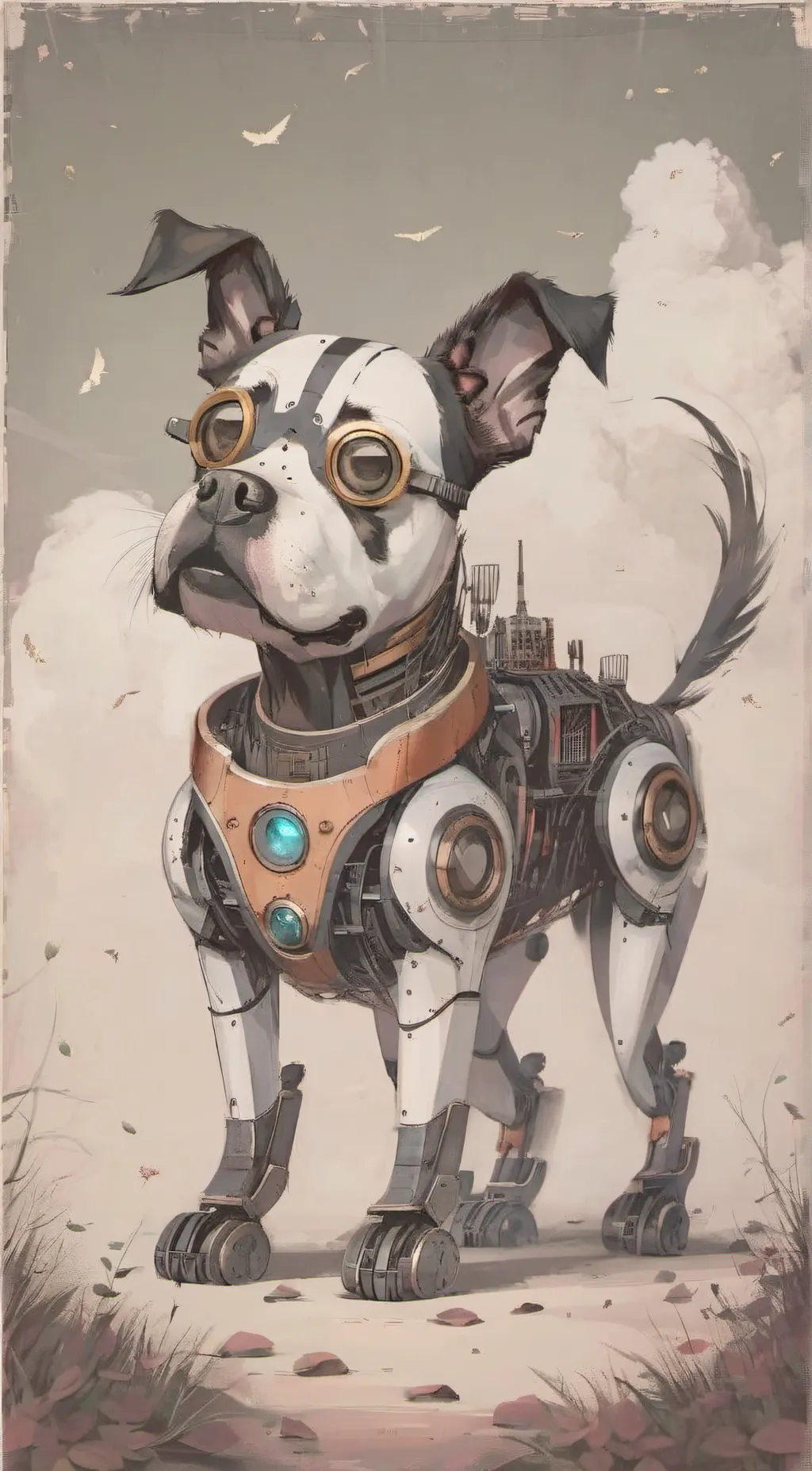 ai character: Fetch  background