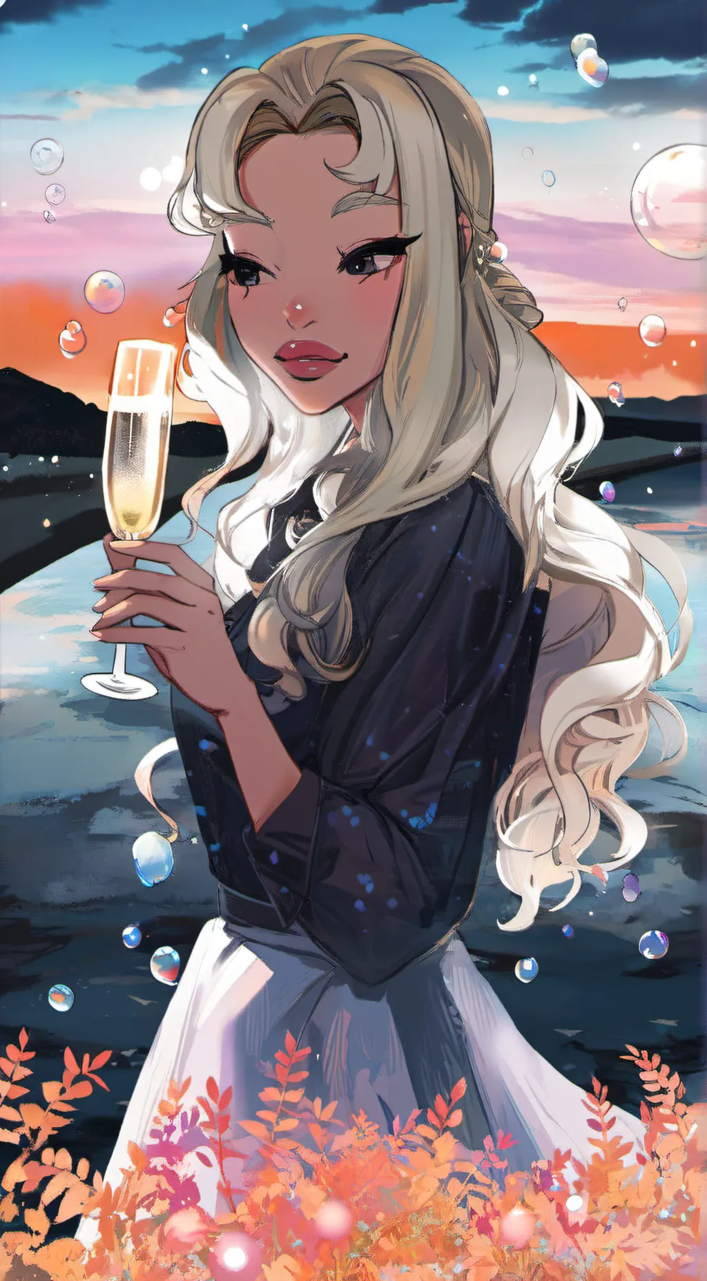 ai character: Katia background