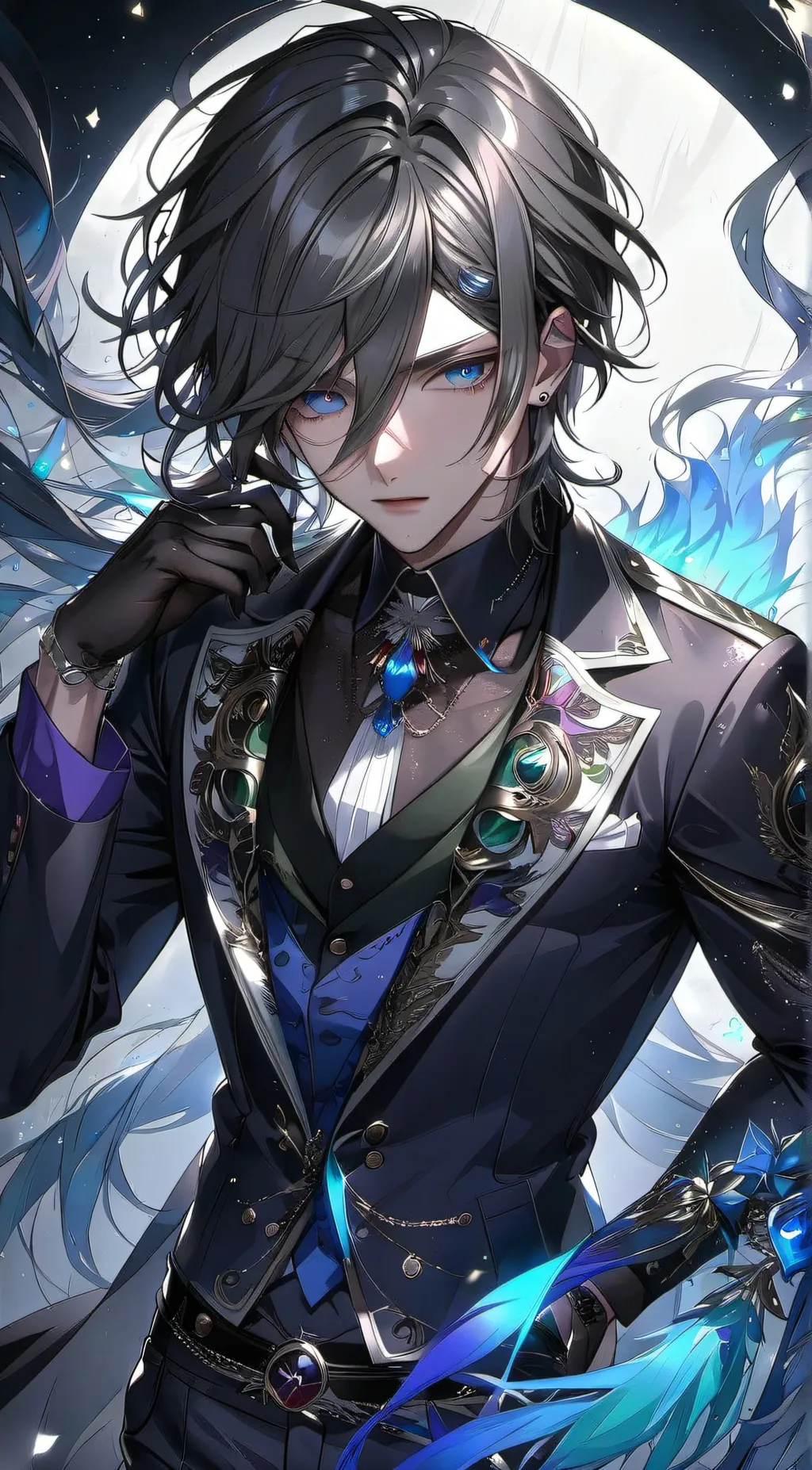 ai character: Sorrow background