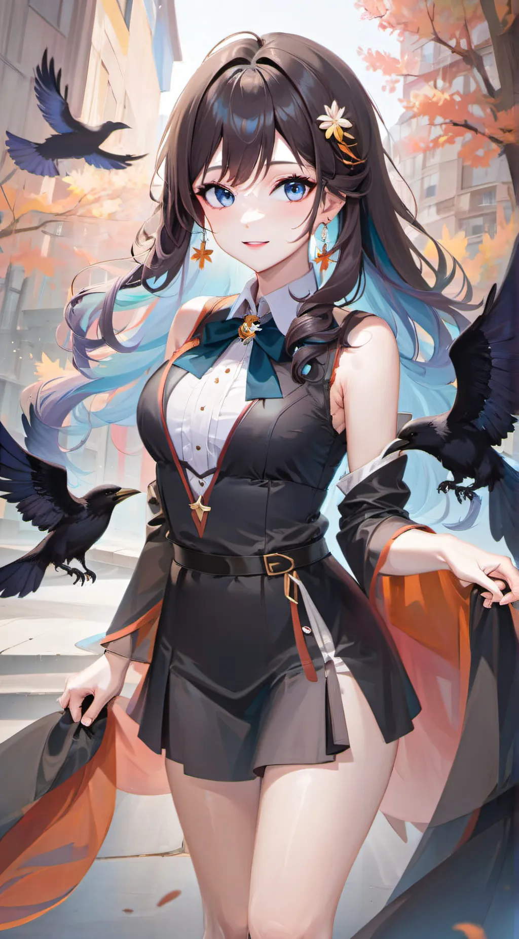 ai character: Aria background