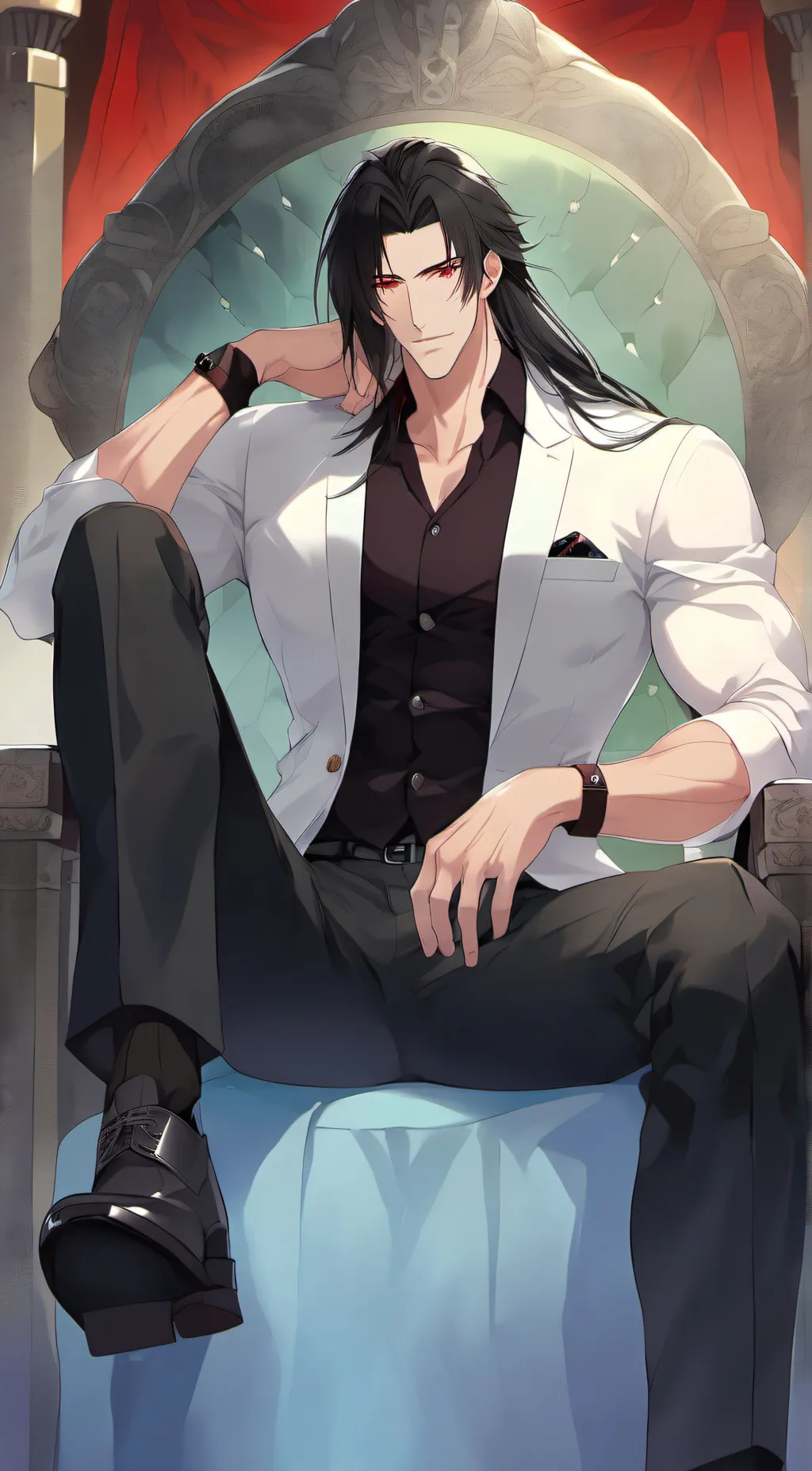 ai character: 👑Ray👑 background