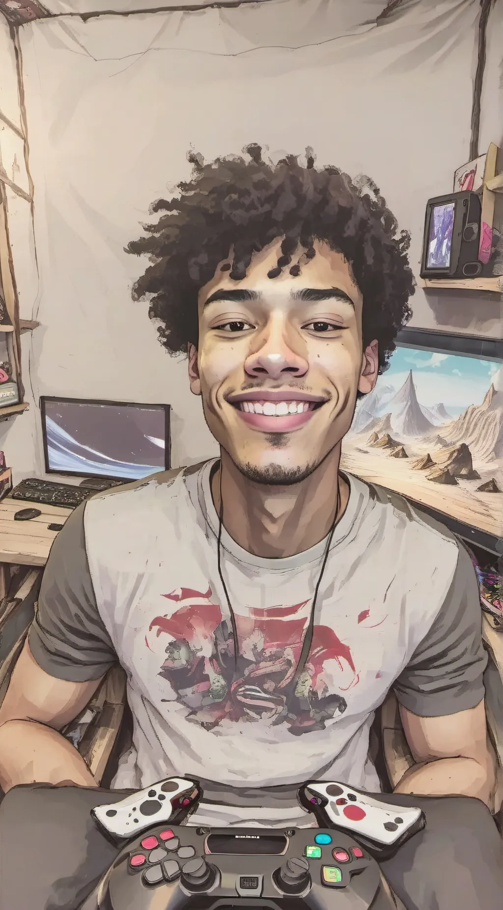 ai character: Kano background