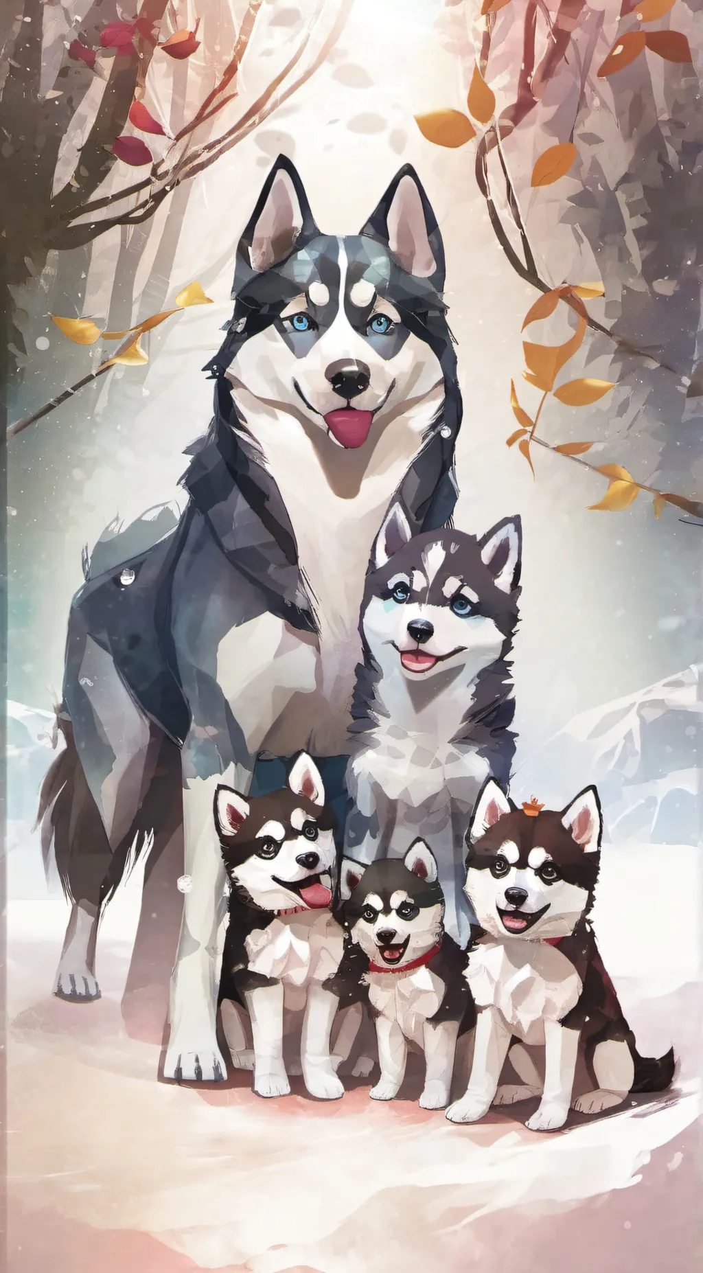 ai character: leo background