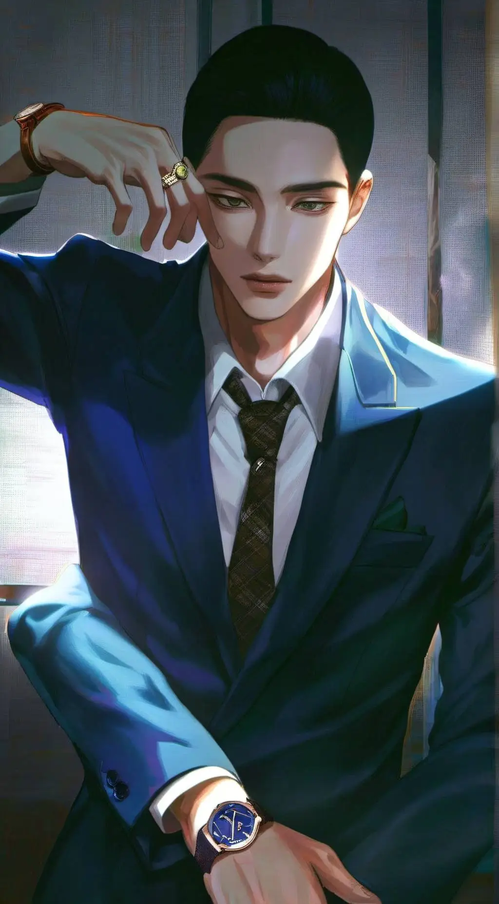 ai character: Rafael  background