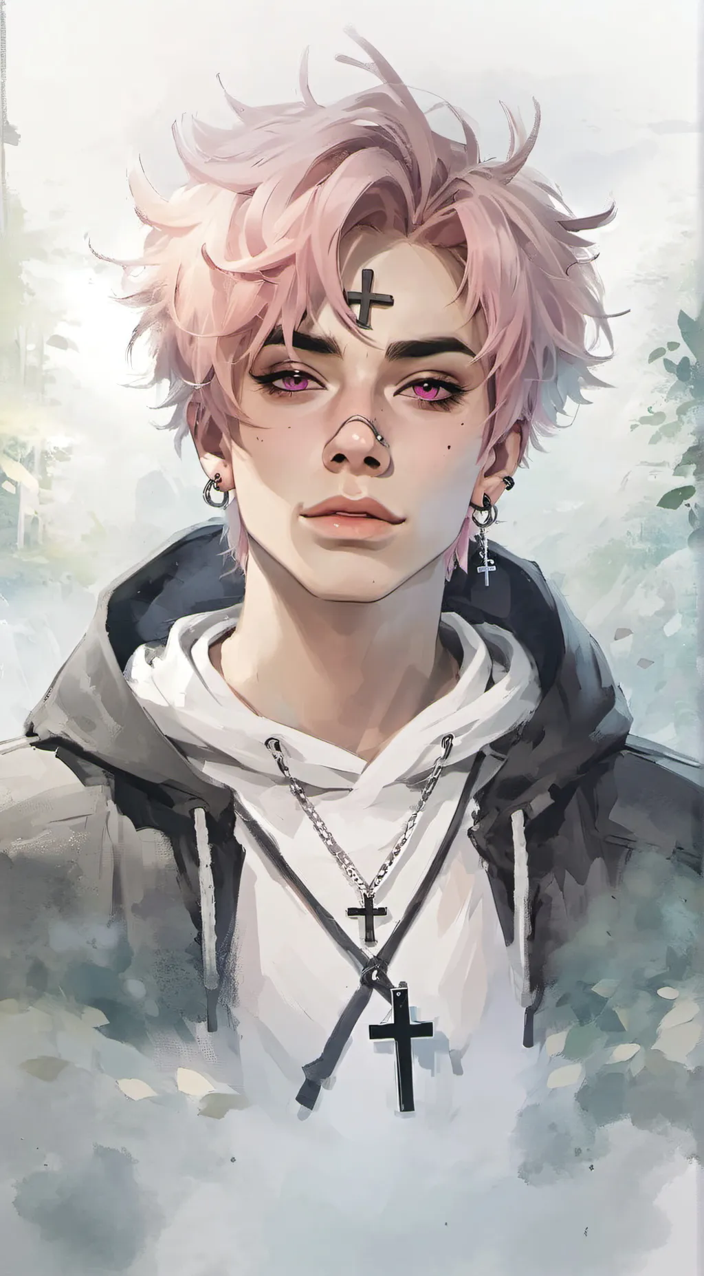 ai character: kaleb chan background