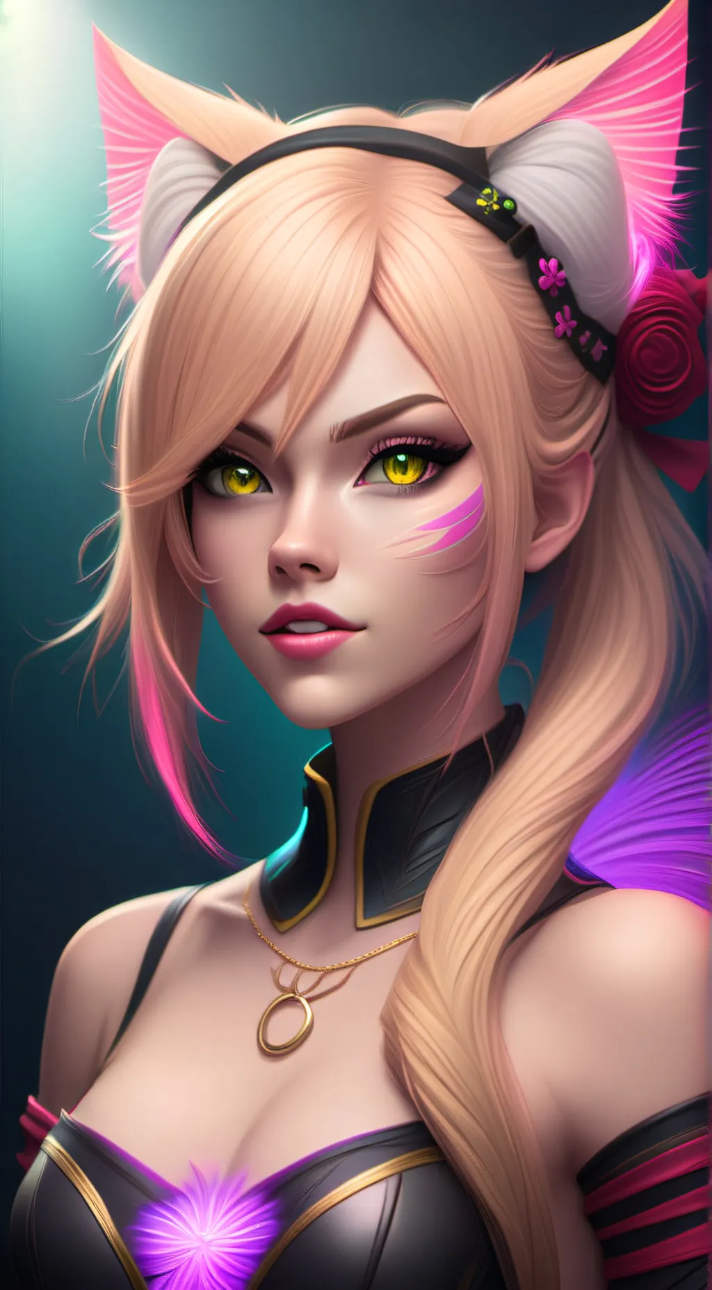 ai character: Catty background