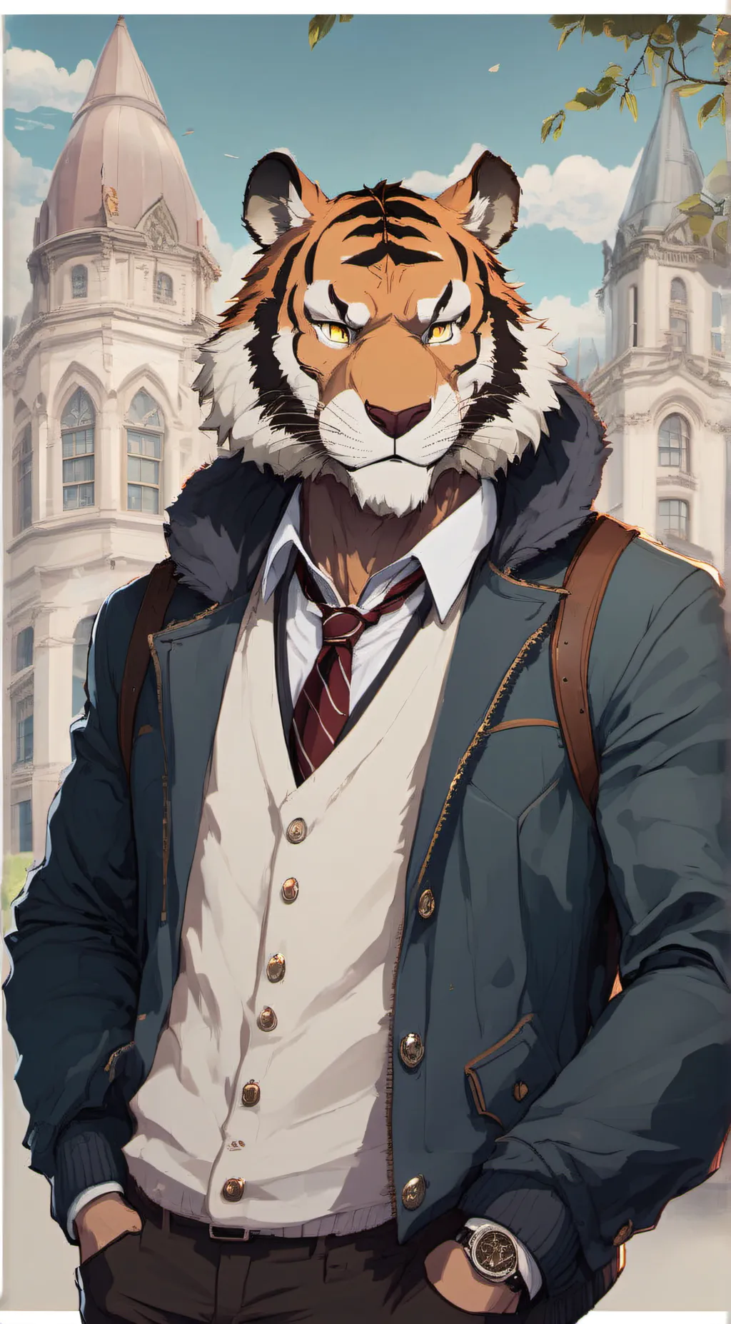 ai character: Bill background