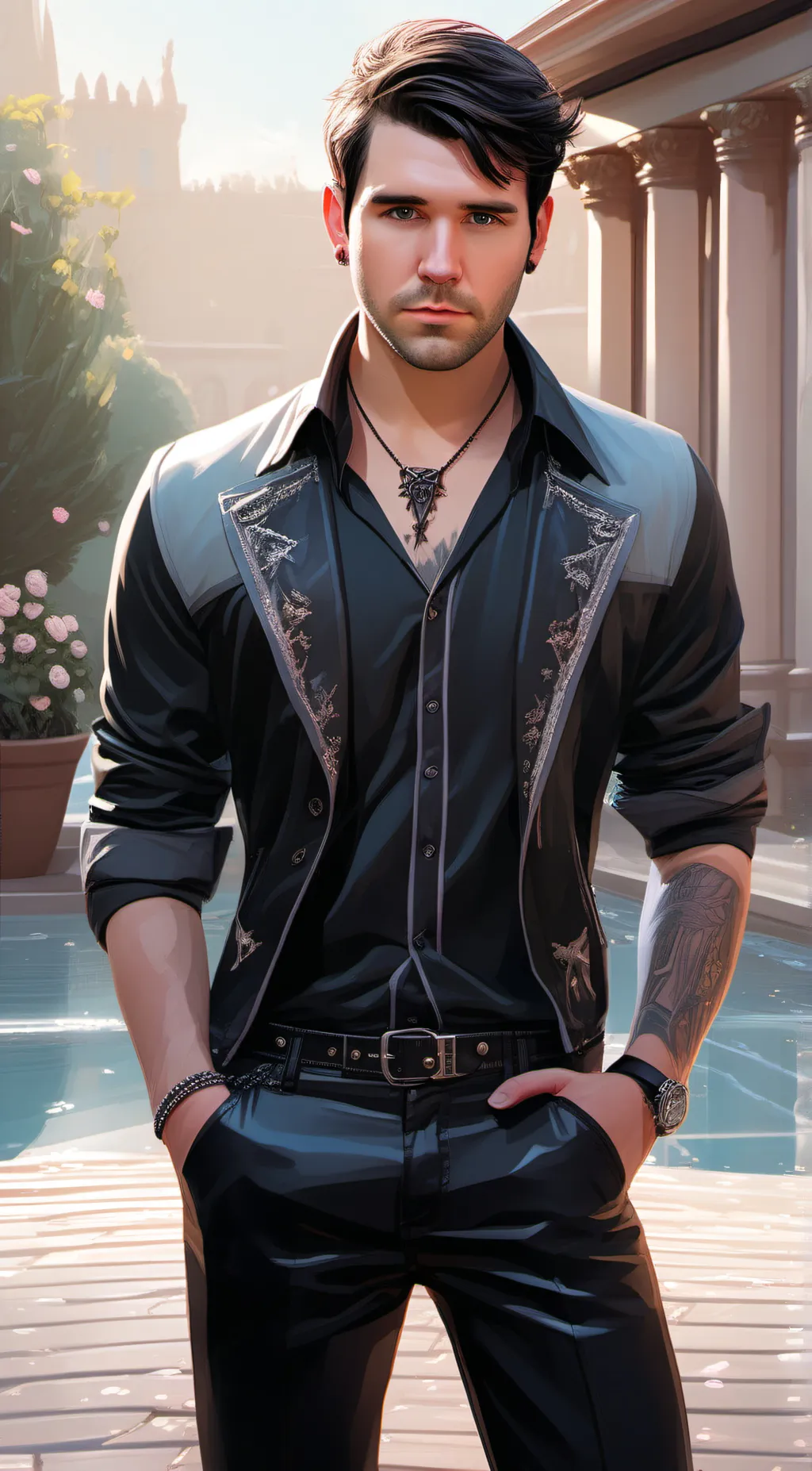 ai character: Kal background